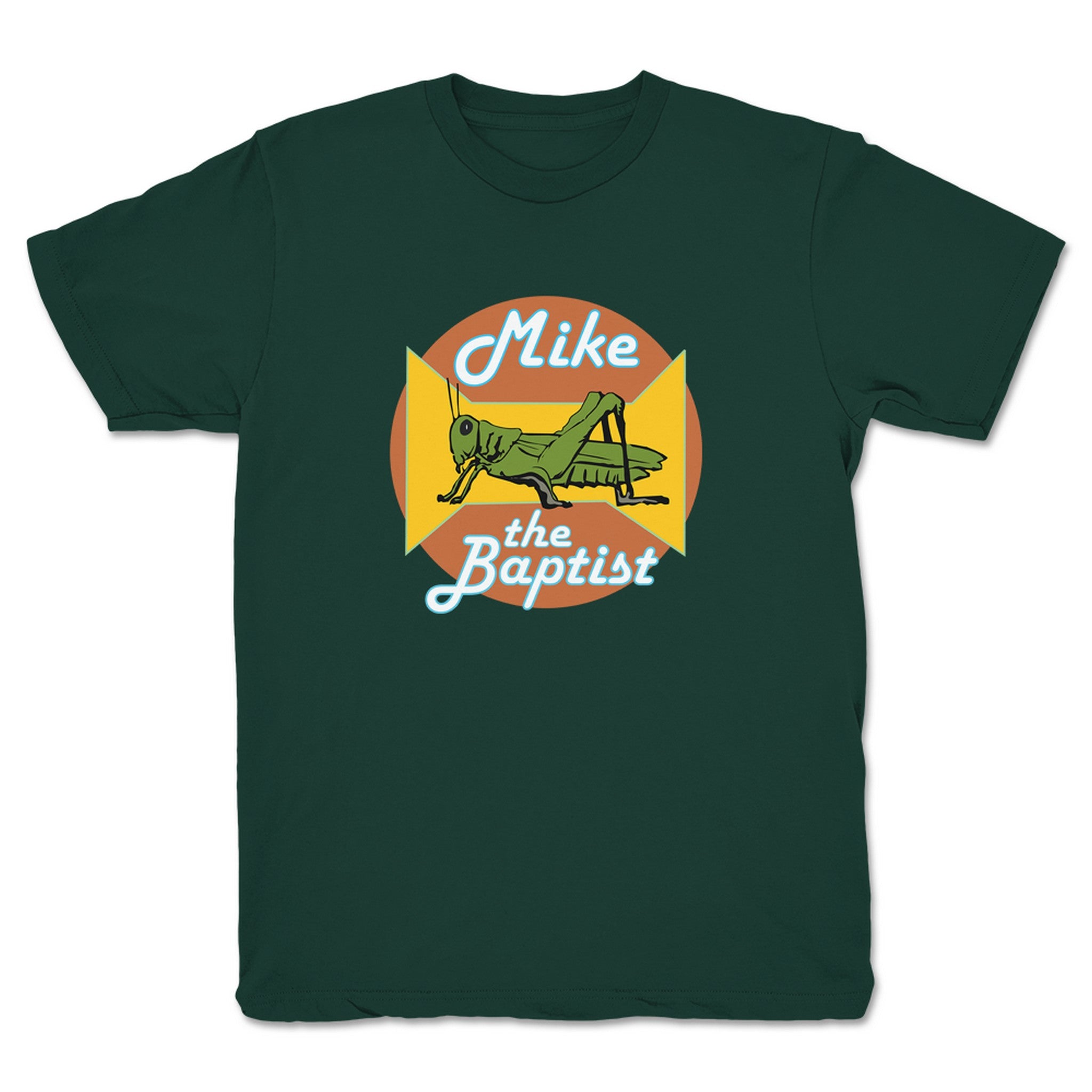 Mike the Baptist Mike the Baptist (Dark Colors) Youth Tee Forest Green