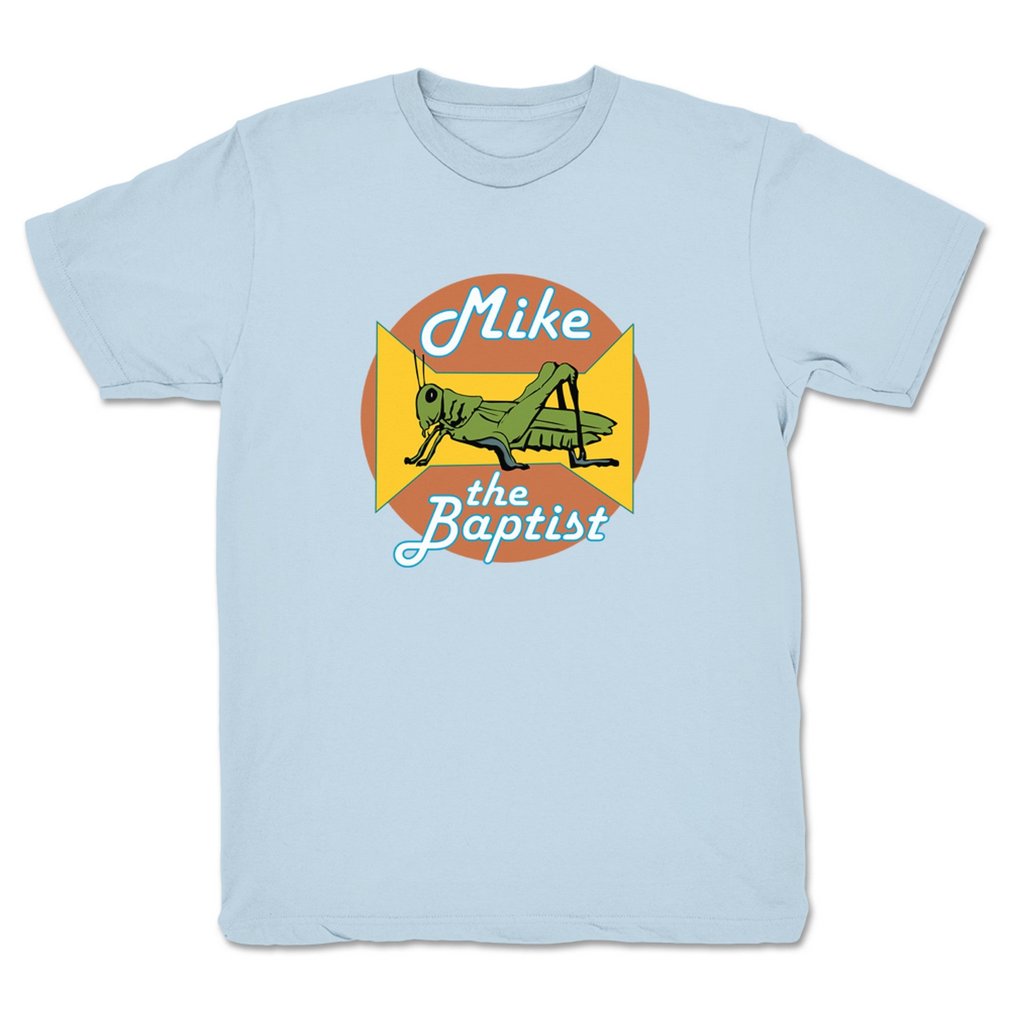 Mike the Baptist Mike the Baptist (Light Colors) Youth Tee Light Blue