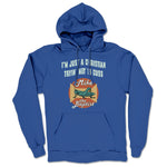 Mike the Baptist  Midweight Pullover Hoodie Royal Blue