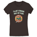 Mike the Baptist  Women's Tee Brown