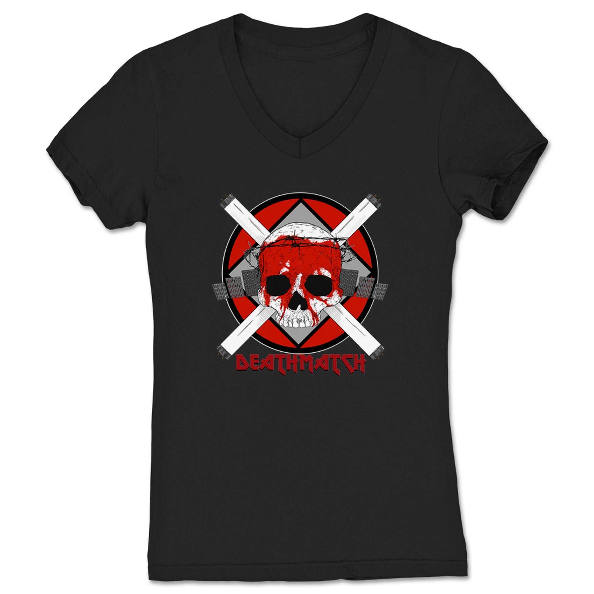 Mr. Pike Outlaw Women's V-Neck Black