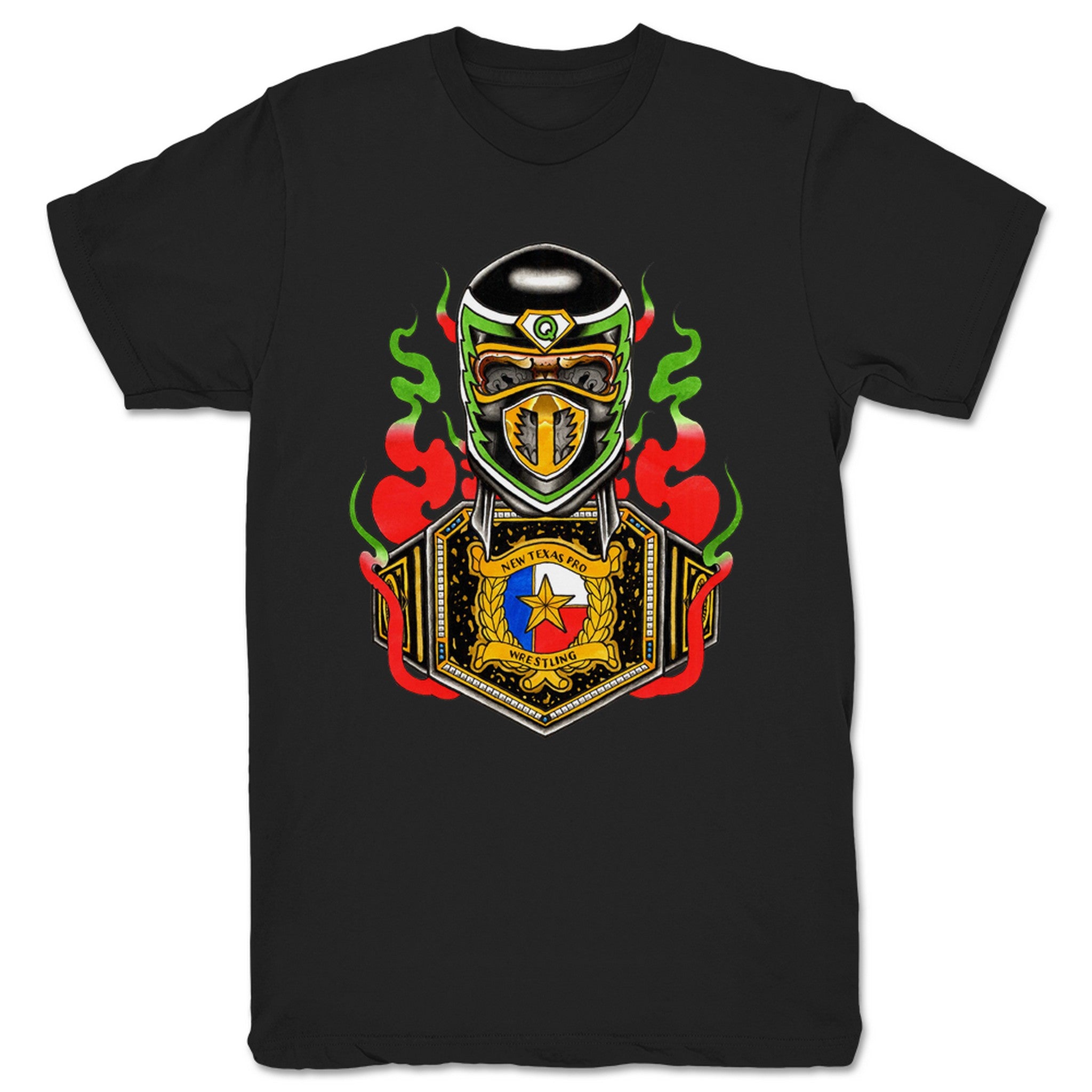 Mysterious Q New Texas Limited Edition Unisex Tee Black