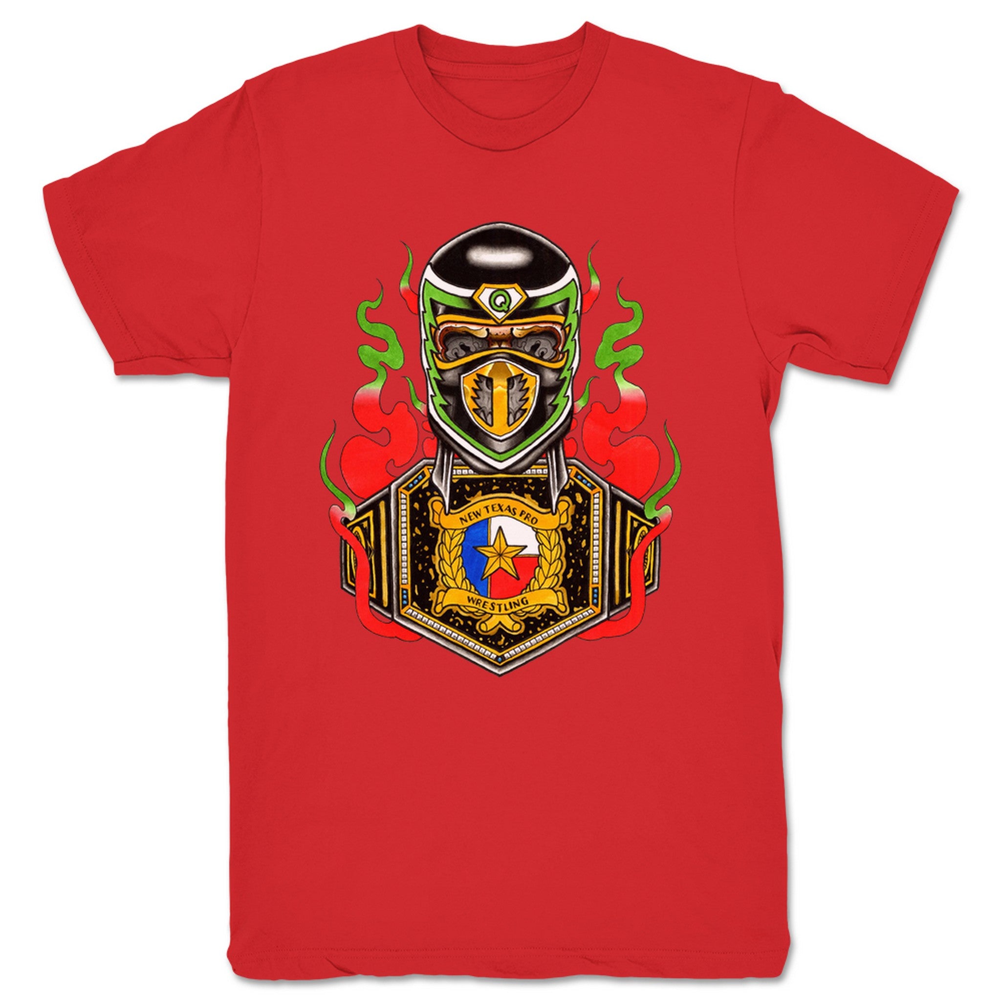 Mysterious Q New Texas Limited Edition Unisex Tee Red