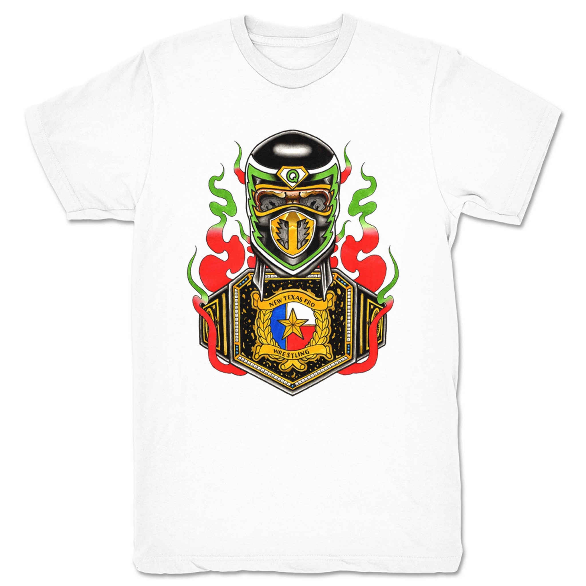 Mysterious Q New Texas Limited Edition Unisex Tee White