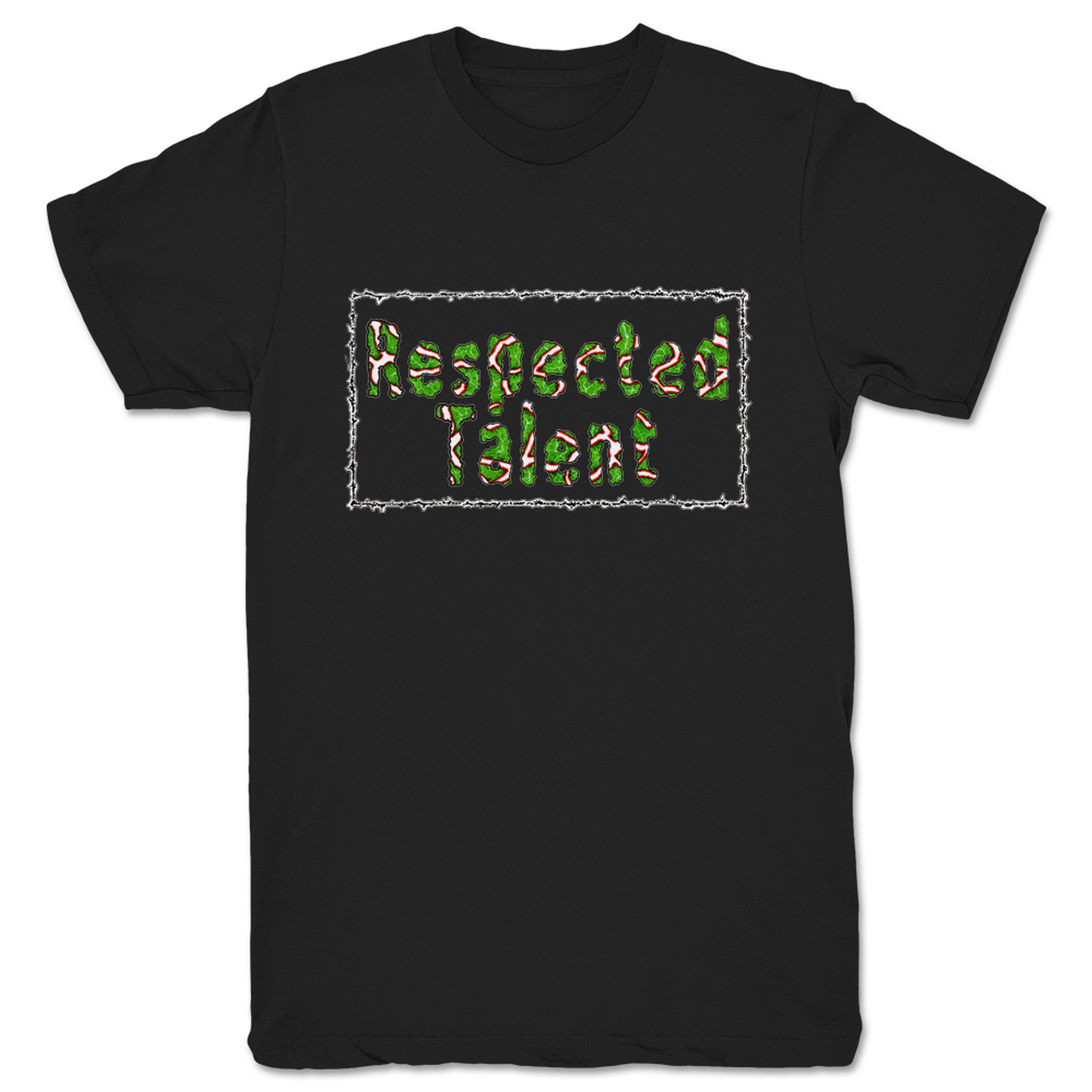 Mysterious Q Respected Talent Unisex Tee Black