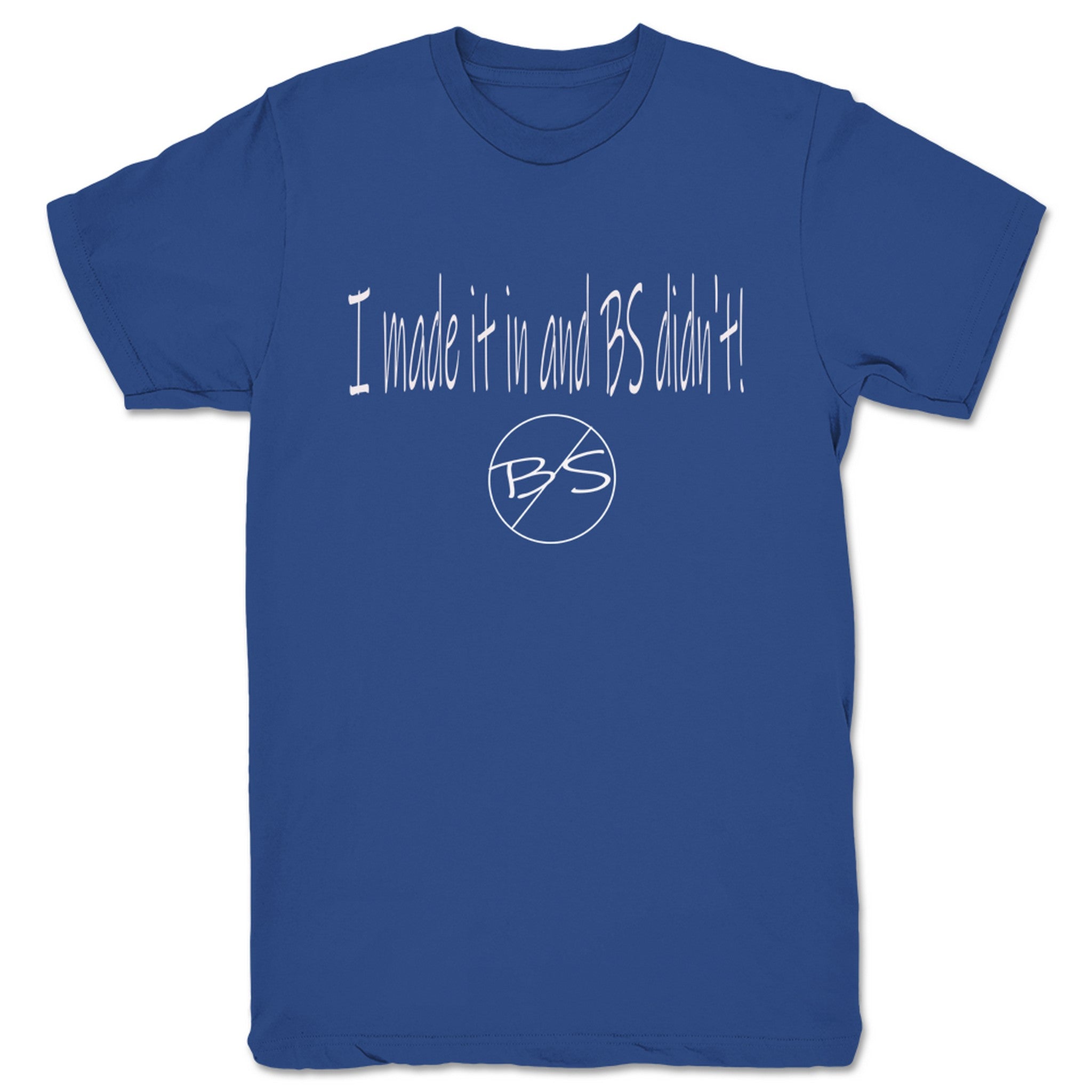 NOBS NOBS Unisex Tee Royal Blue