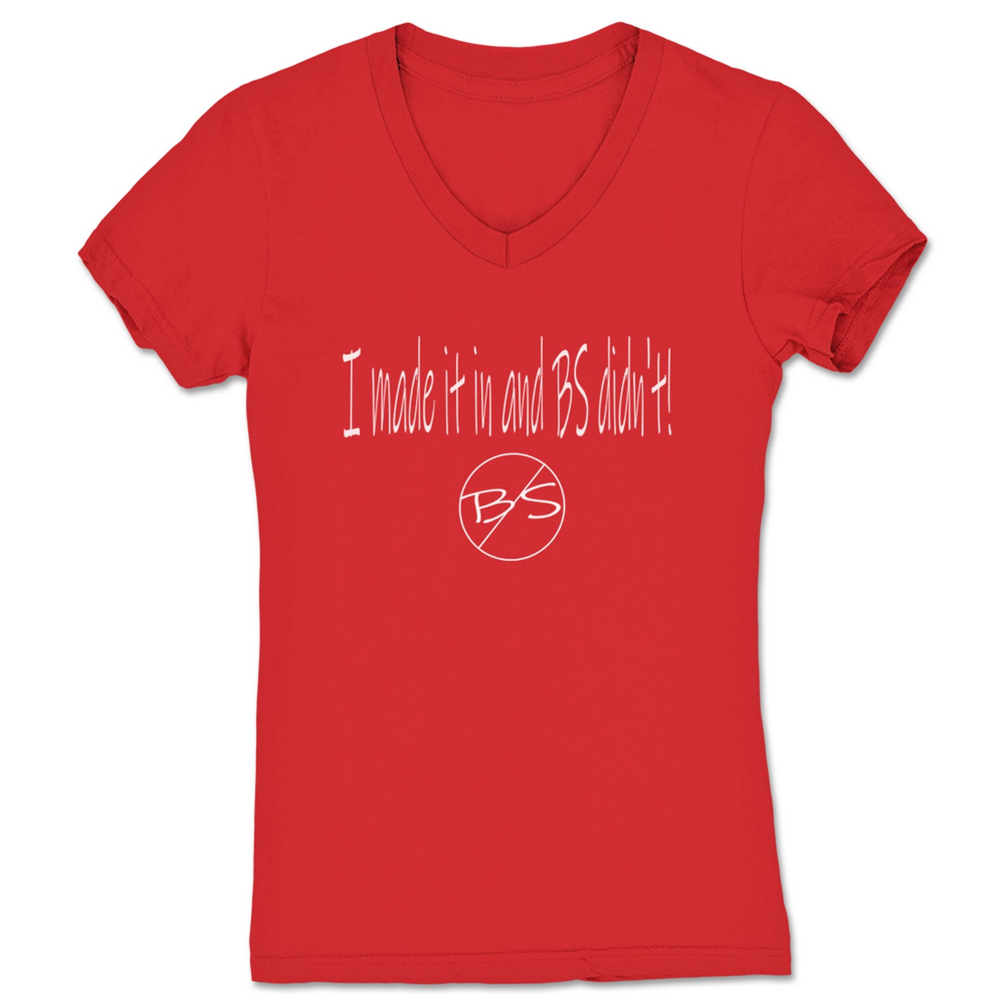 NOBS NOBS Women's V-Neck Red