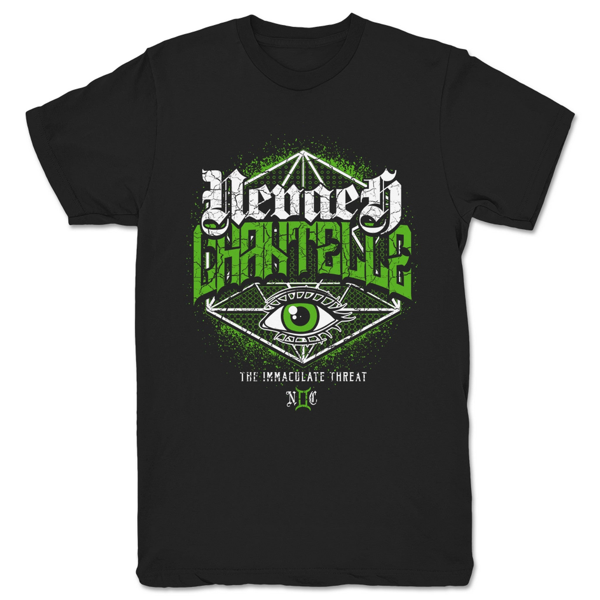 Nevaeh Chantelle The Immaculate Threat Unisex Tee Black