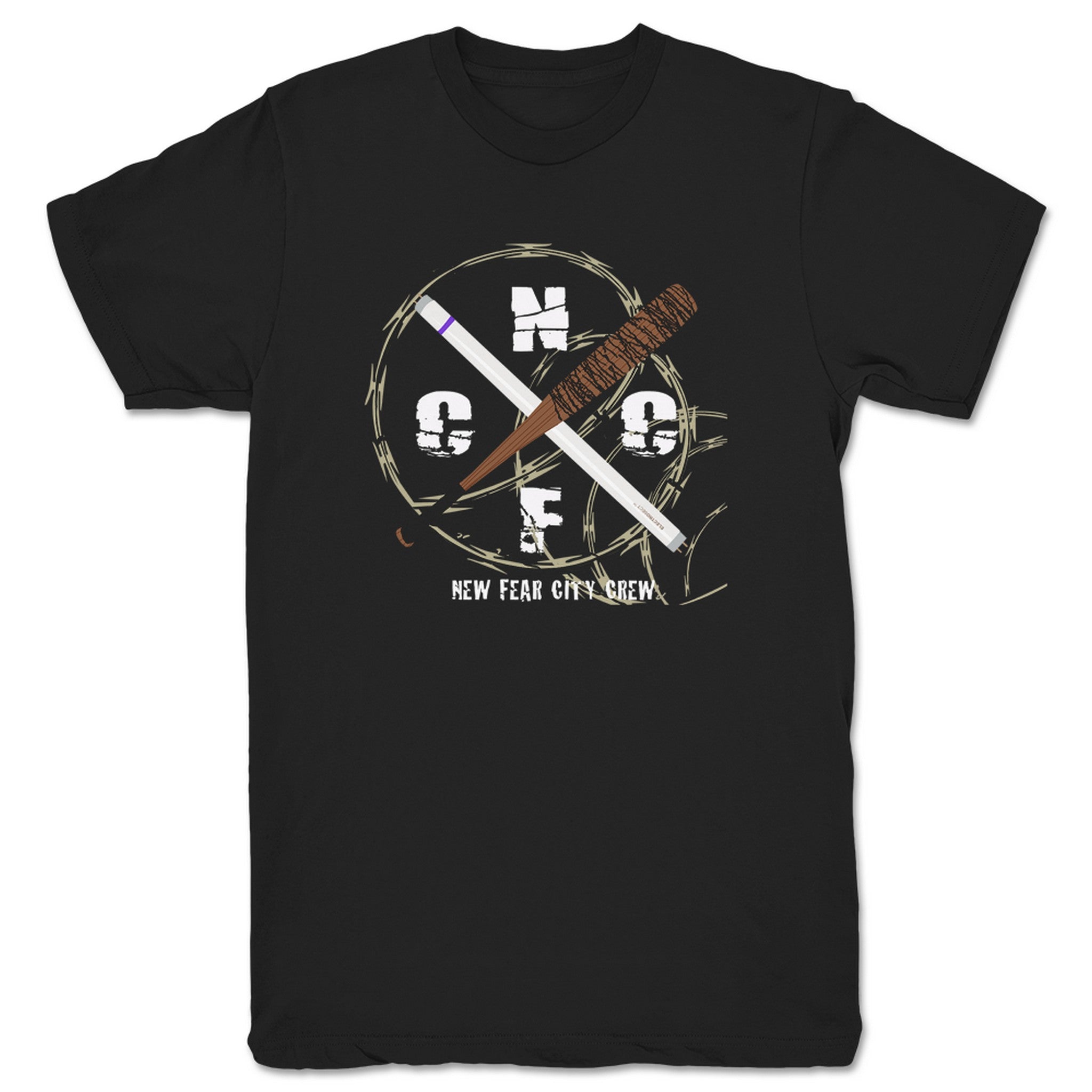 New Fear City Crew NFCC HC LOGO Unisex Tee Black