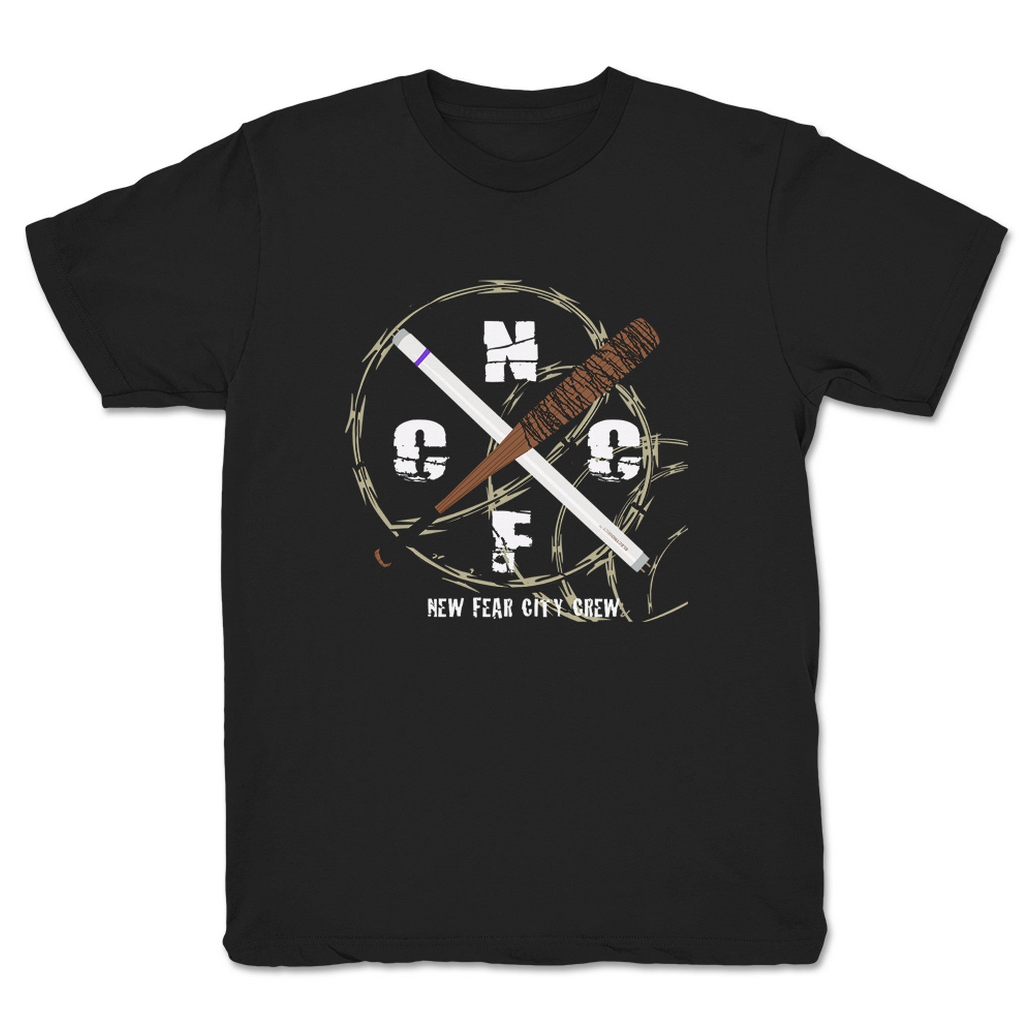 New Fear City Crew NFCC HC LOGO Youth Tee Black