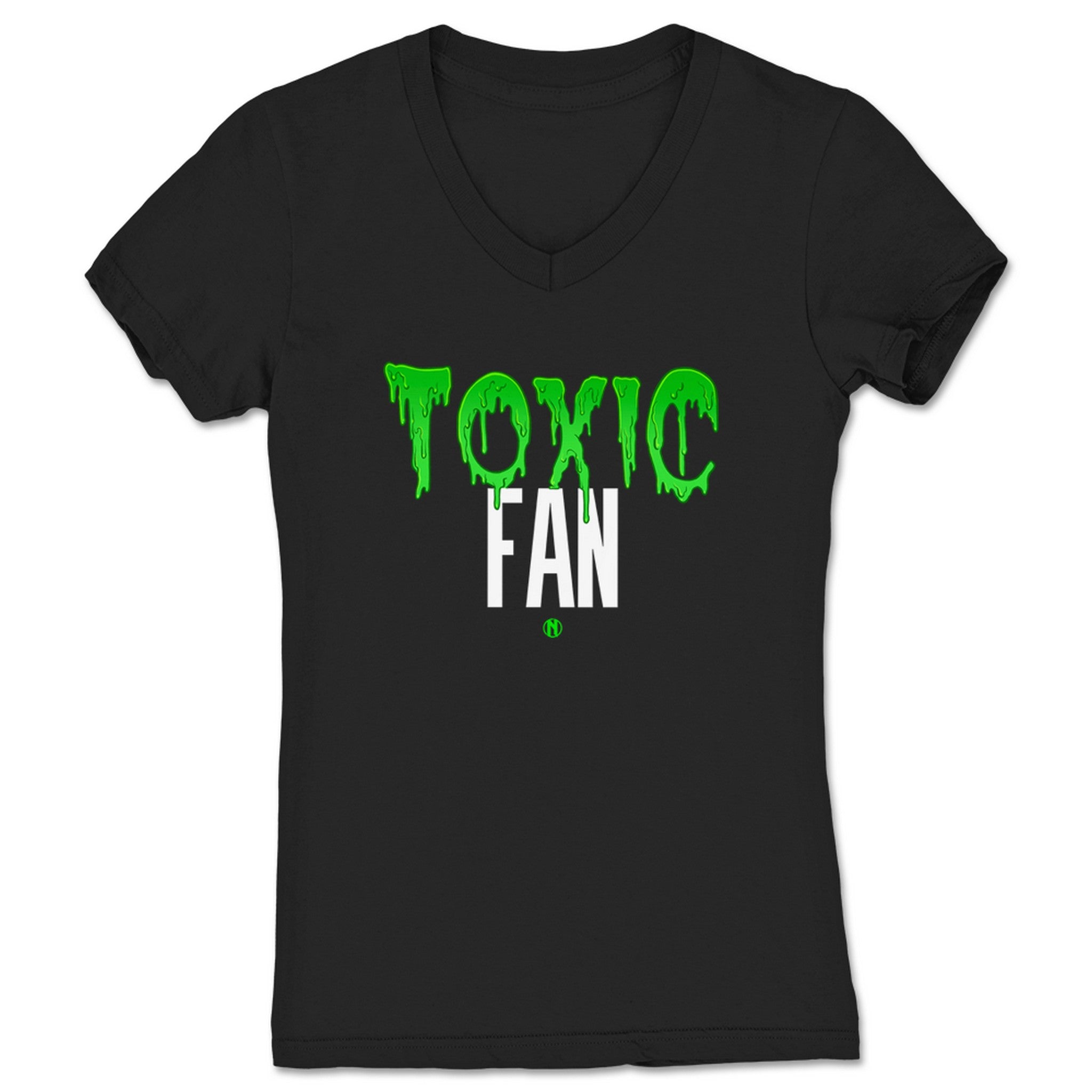 Nolanium Nolanium Toxic Women's V-Neck Black