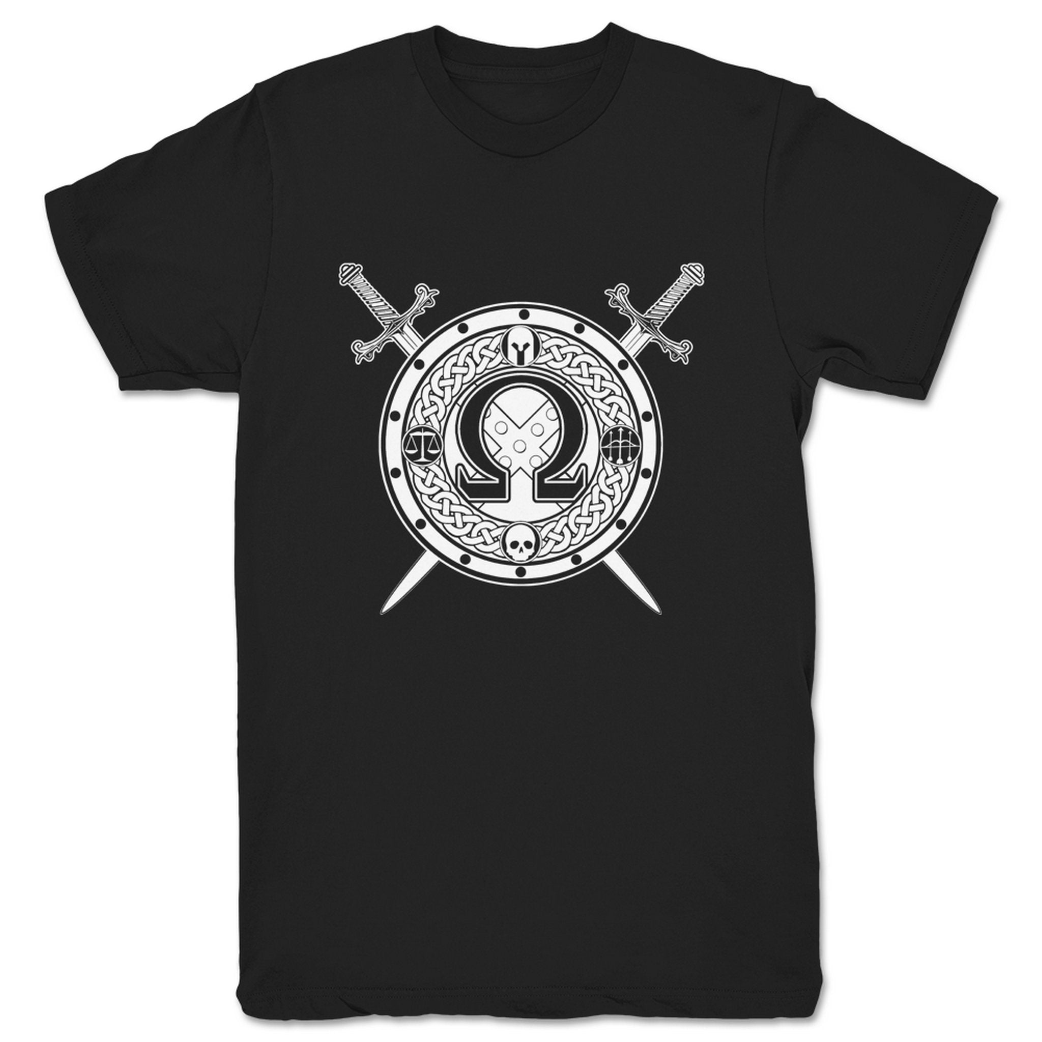 OMEGA OMEGA Shield Unisex Tee Black