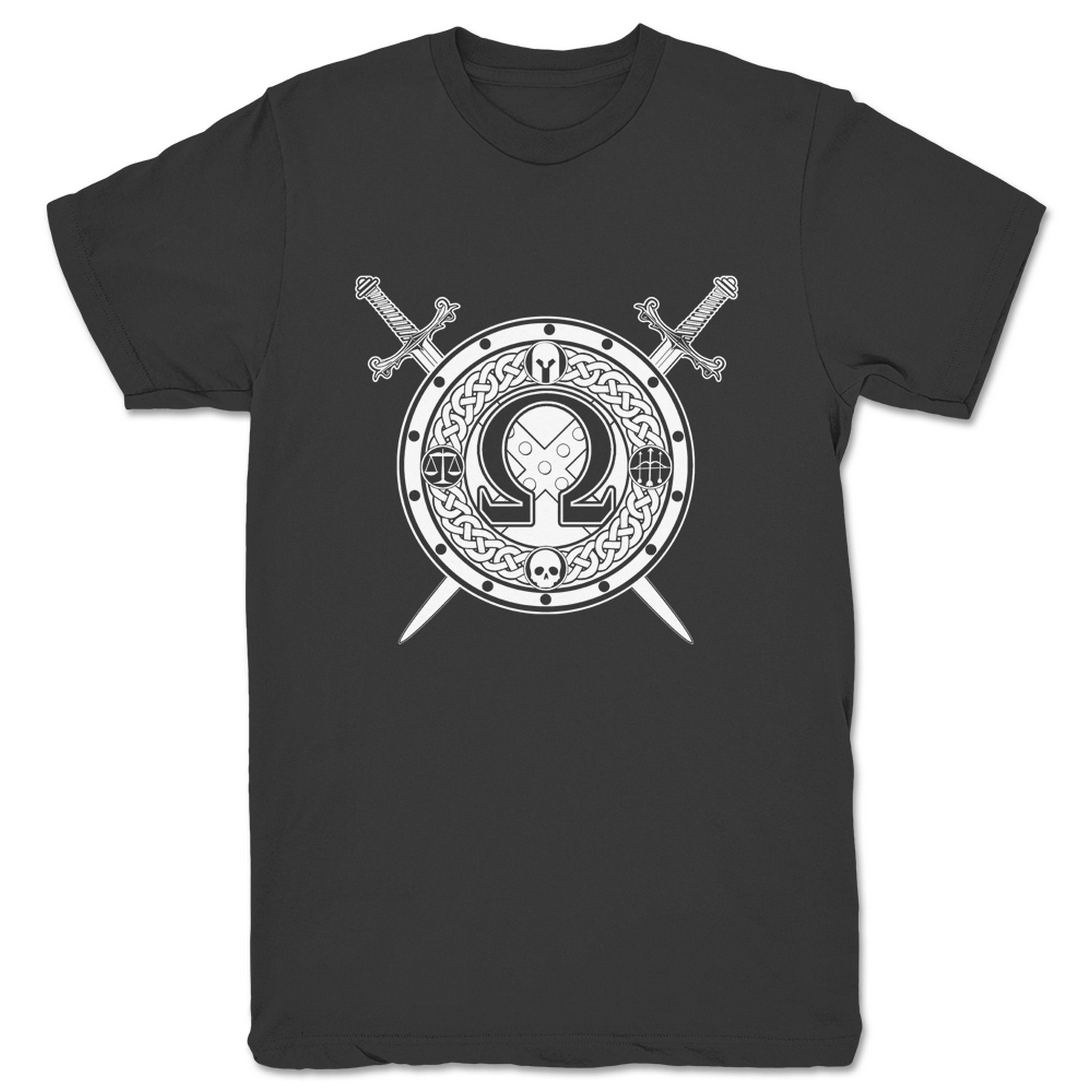 OMEGA OMEGA Shield Unisex Tee Dark Grey