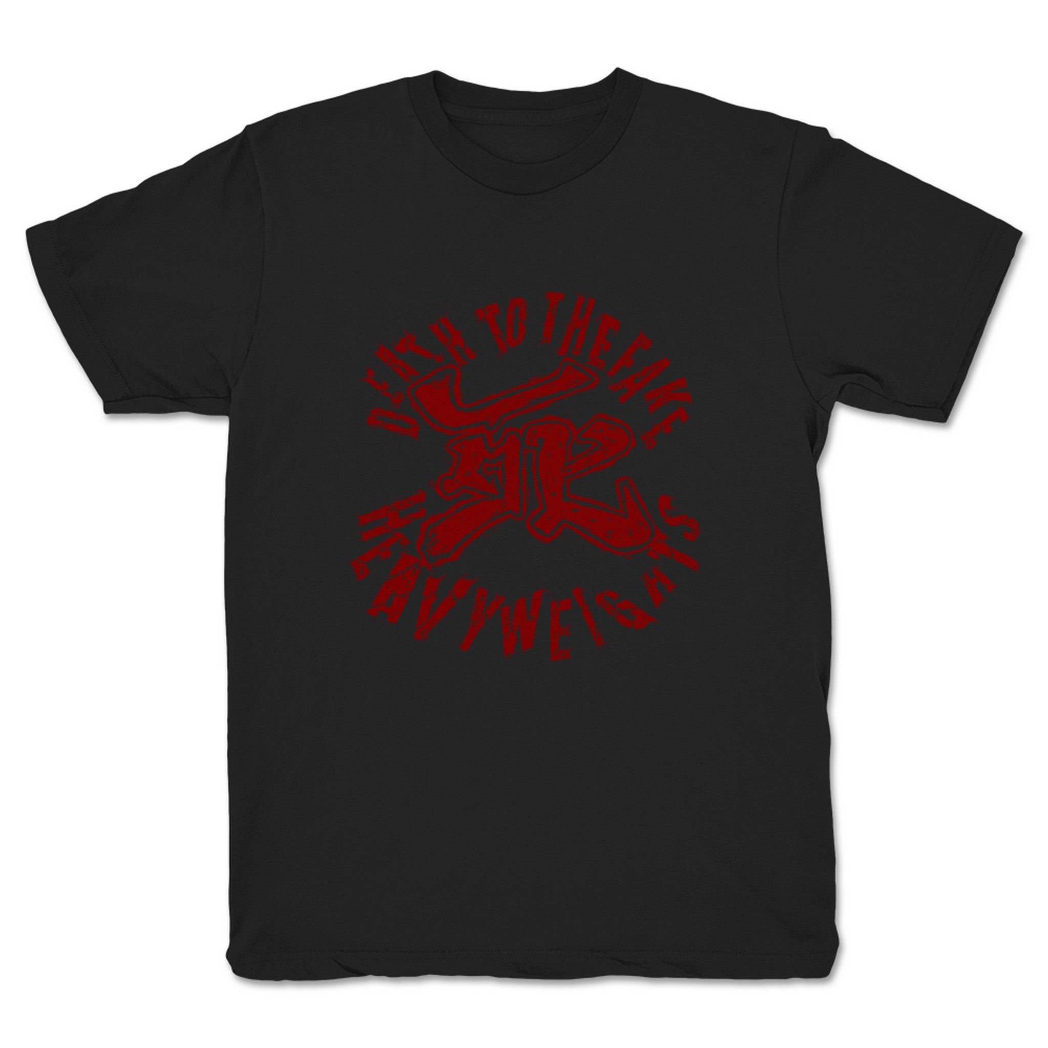 O'Shay Edwards Death to Fake Heavyweights Youth Tee Black