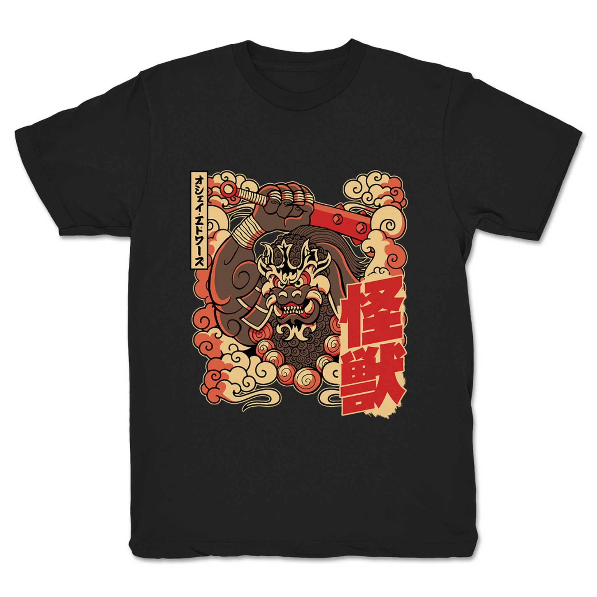 O'Shay Edwards Kaiju God-King Youth Tee Black