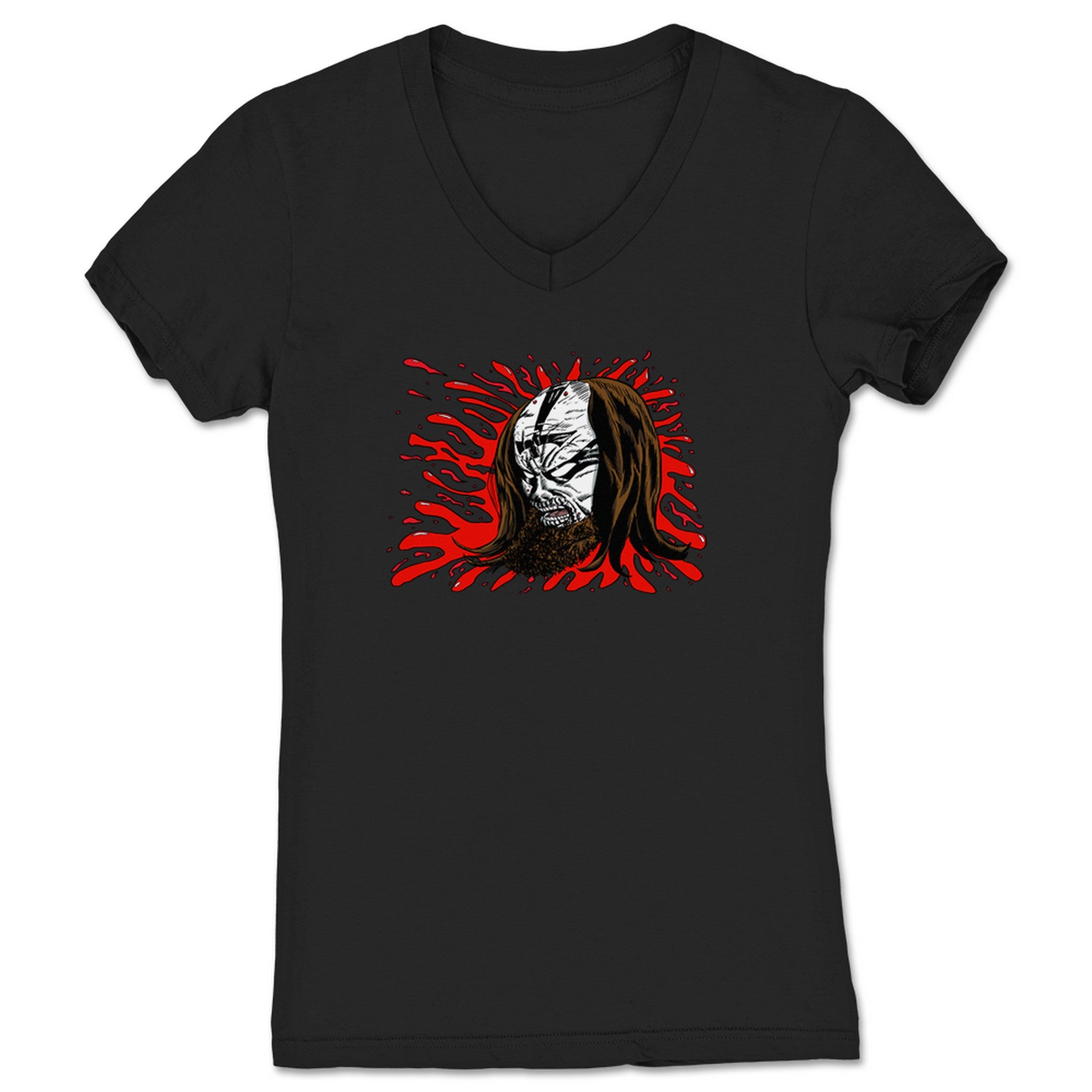 One Good Scare Productions This Blood Is Forever Women's V-Neck Black