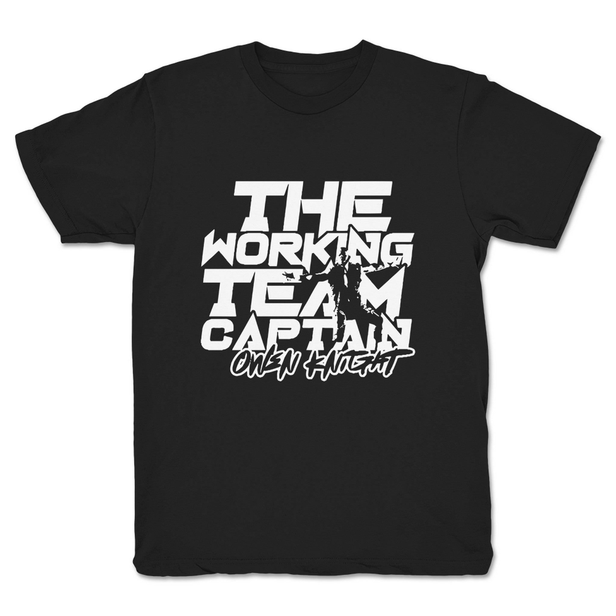 Owen Knight The Working Team Captain 1 Youth Tee Black