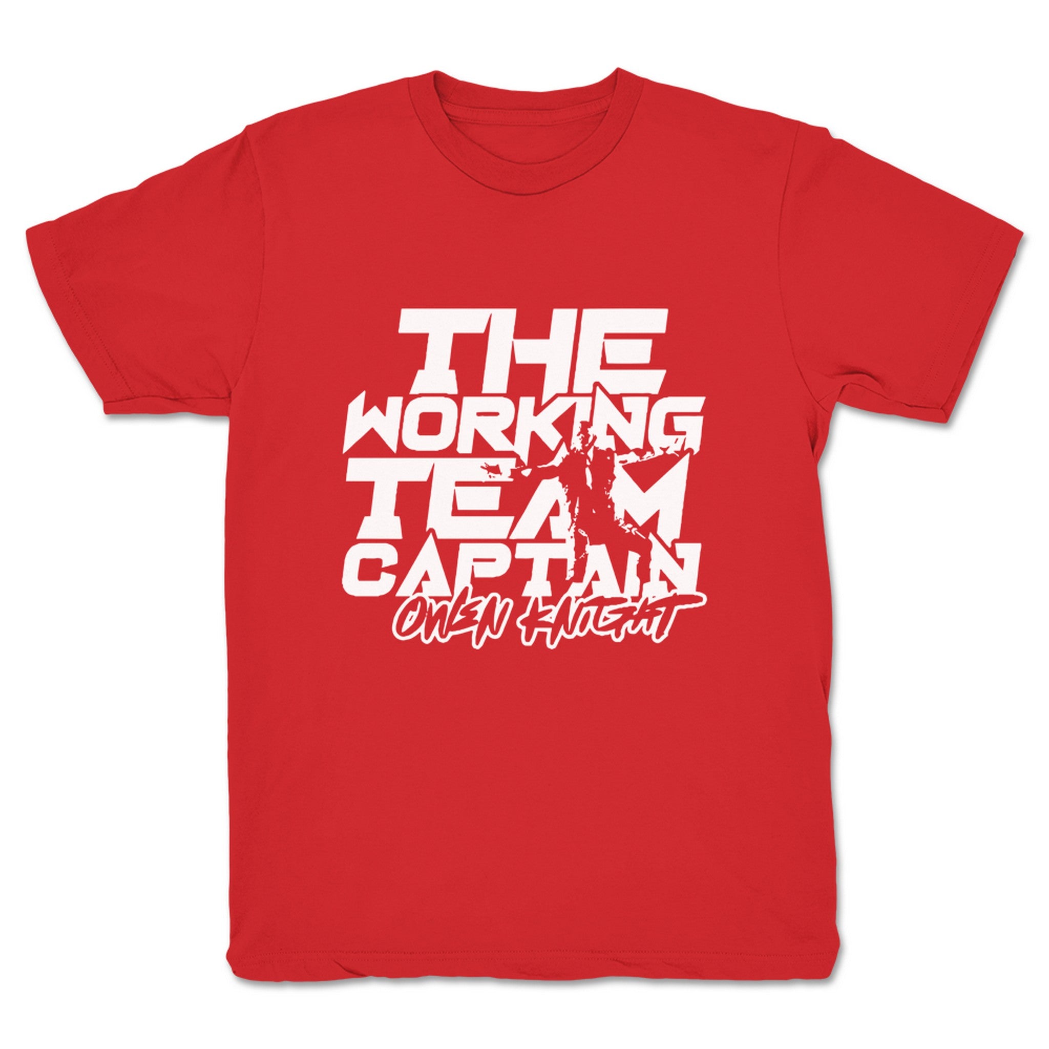Owen Knight The Working Team Captain 1 Youth Tee Red
