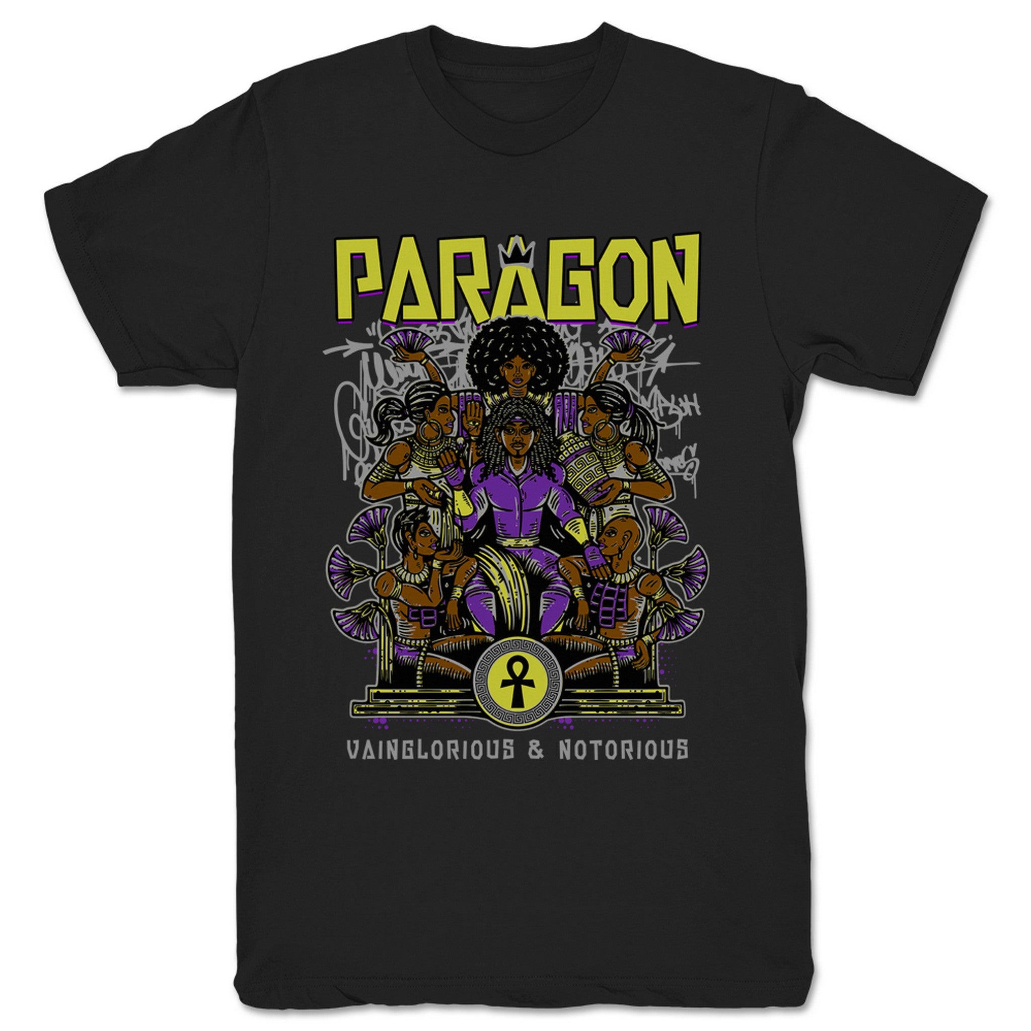 Paragon Vainglorious & Notorious Unisex Tee Black