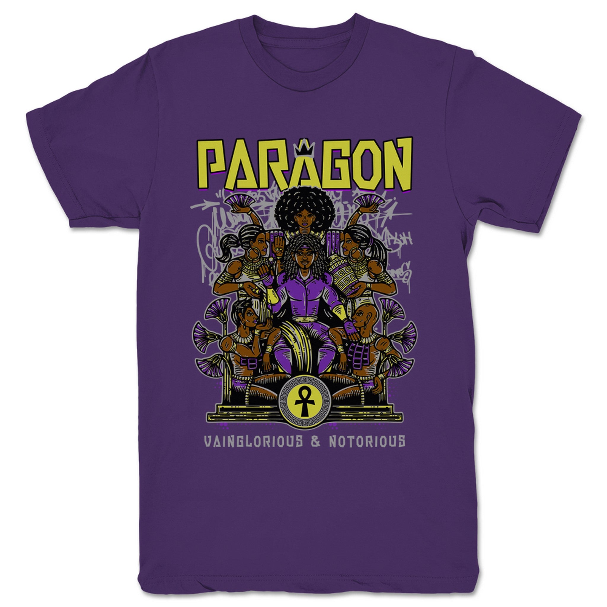 Paragon Vainglorious & Notorious Unisex Tee Purple