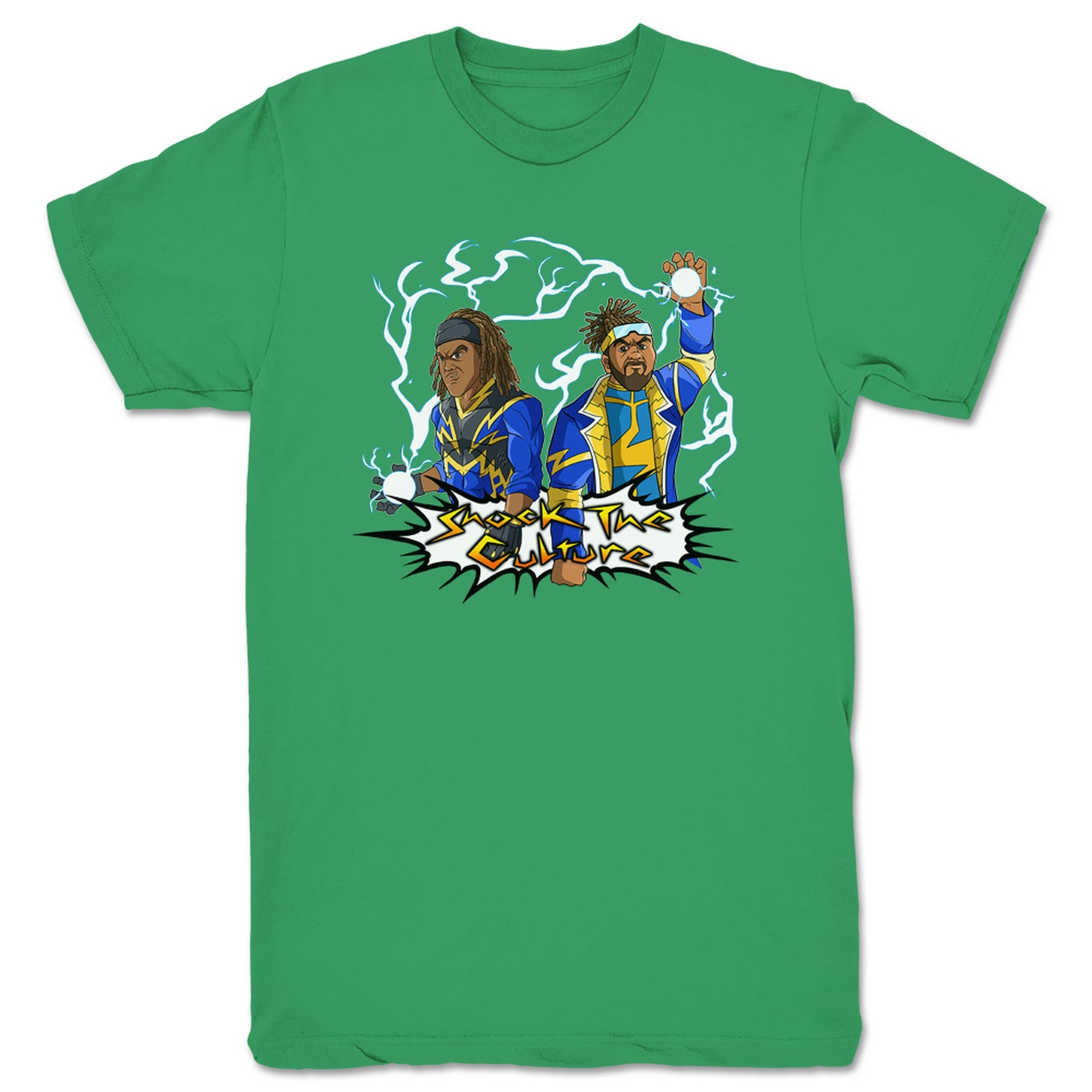 Pure Ignorance Shock the Culture Unisex Tee Kelly Green
