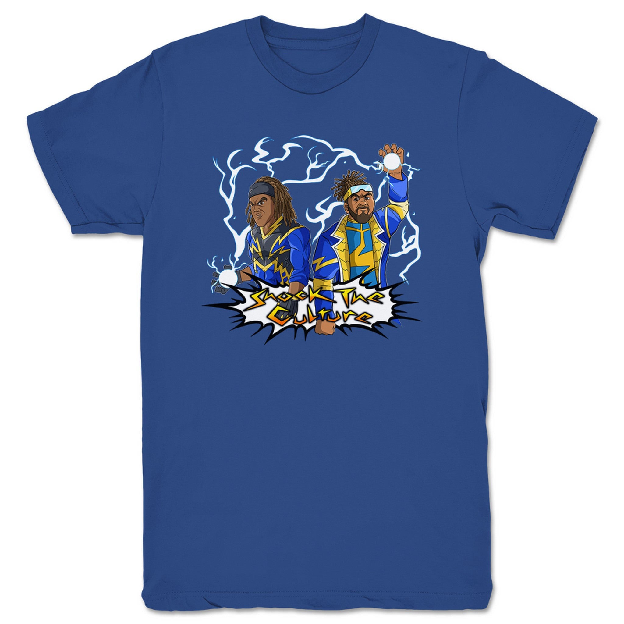 Pure Ignorance Shock the Culture Unisex Tee Royal Blue
