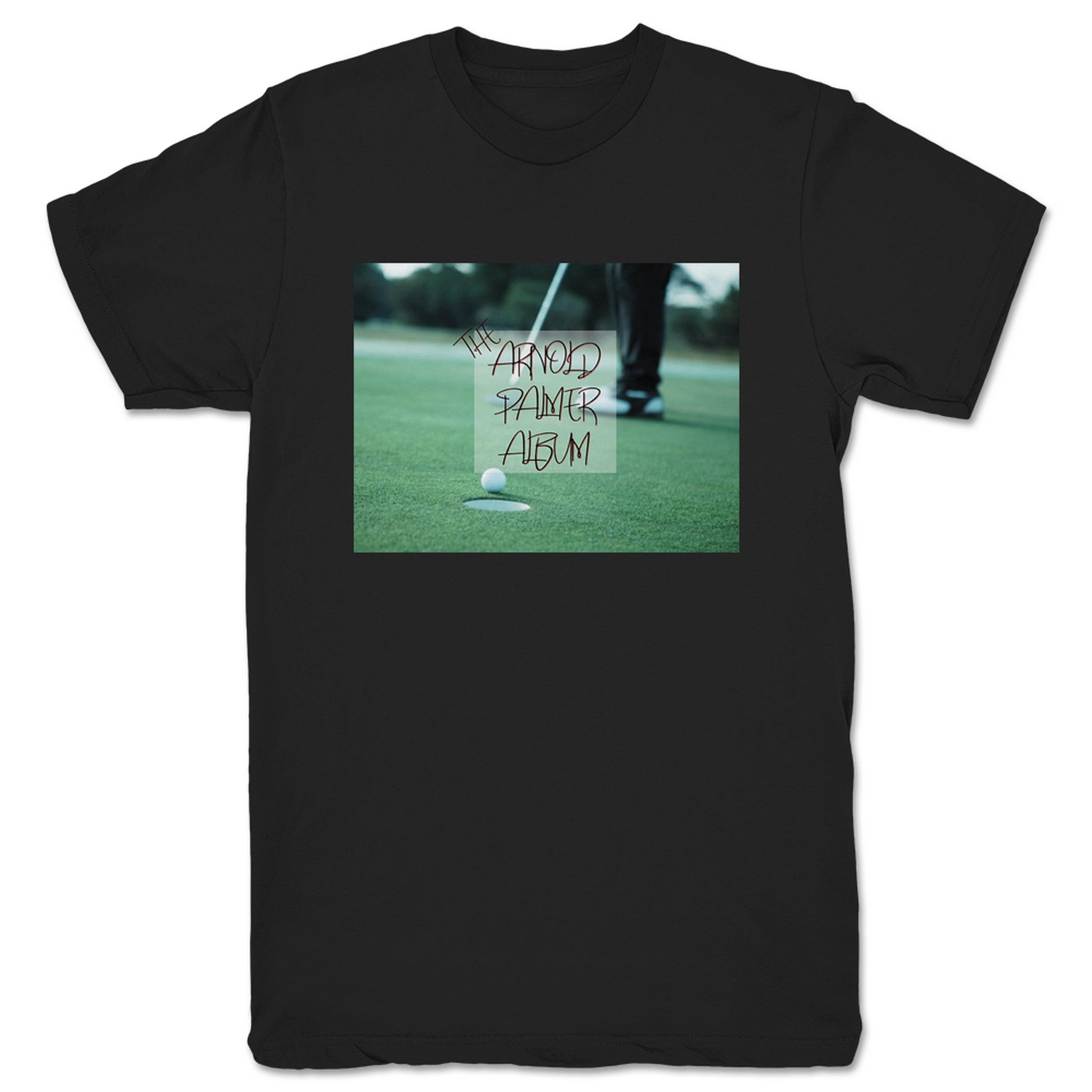 R8ED R Arnold Palmer Album Unisex Tee Black