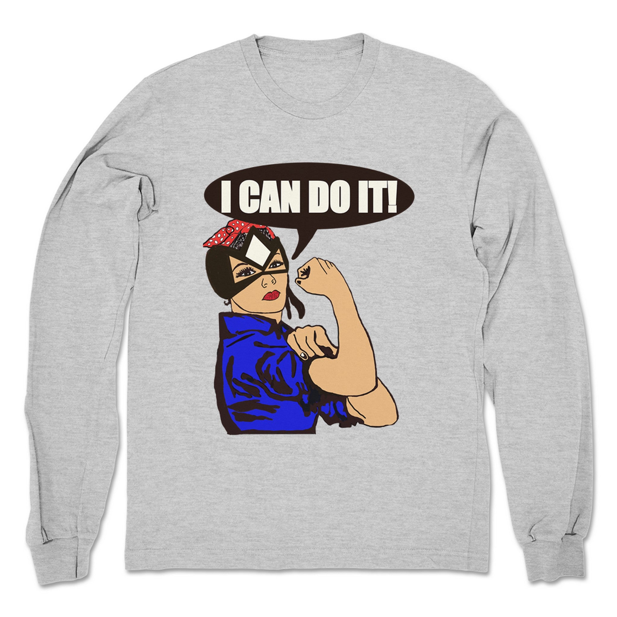 RINGWORN I Can Do It Unisex Long Sleeve Heather Grey