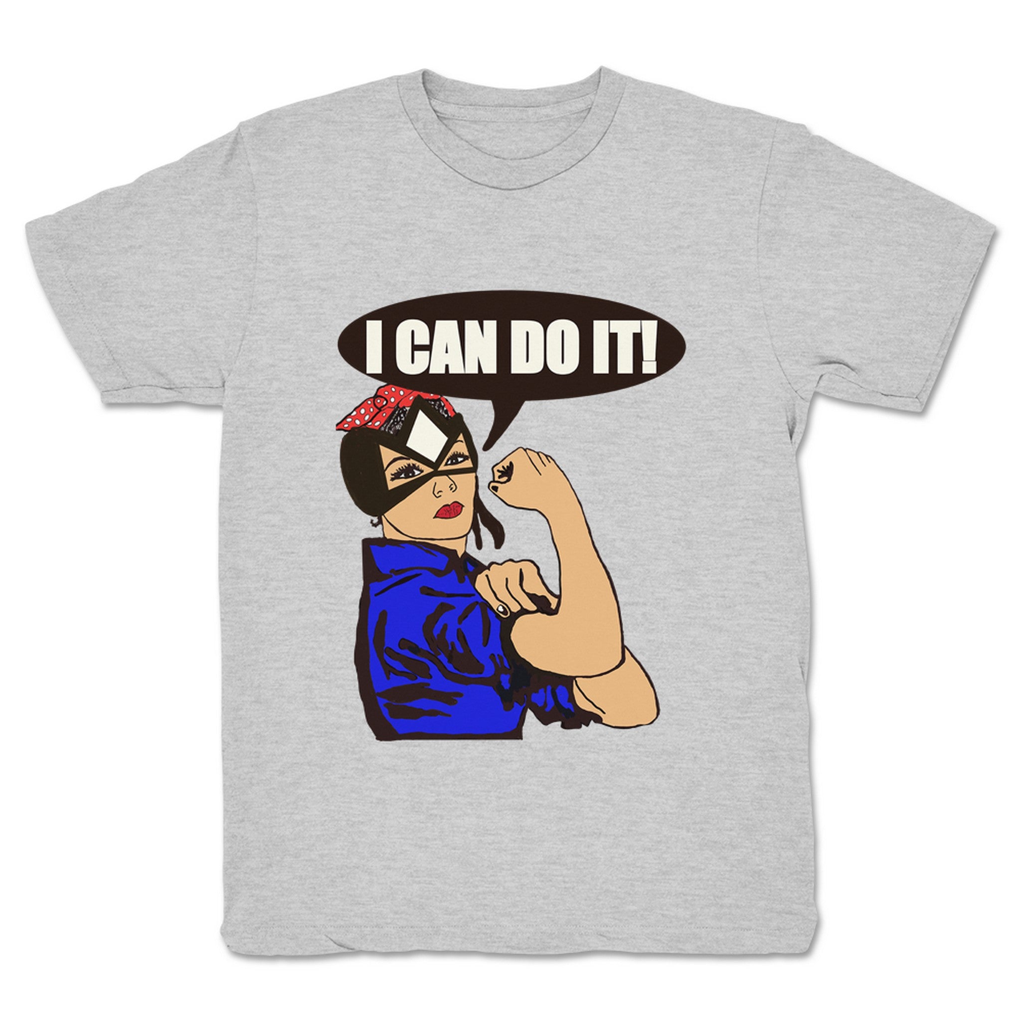 RINGWORN I Can Do It Youth Tee Heather Grey