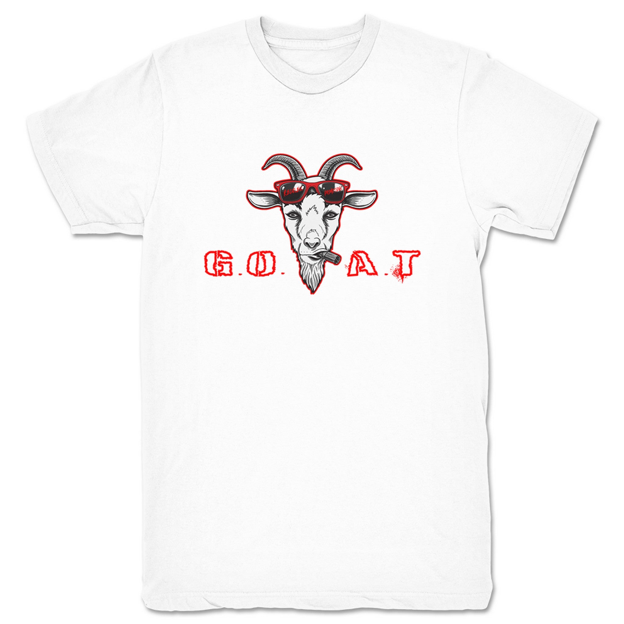 Reckless Pro The Reckless Goat Unisex Tee White