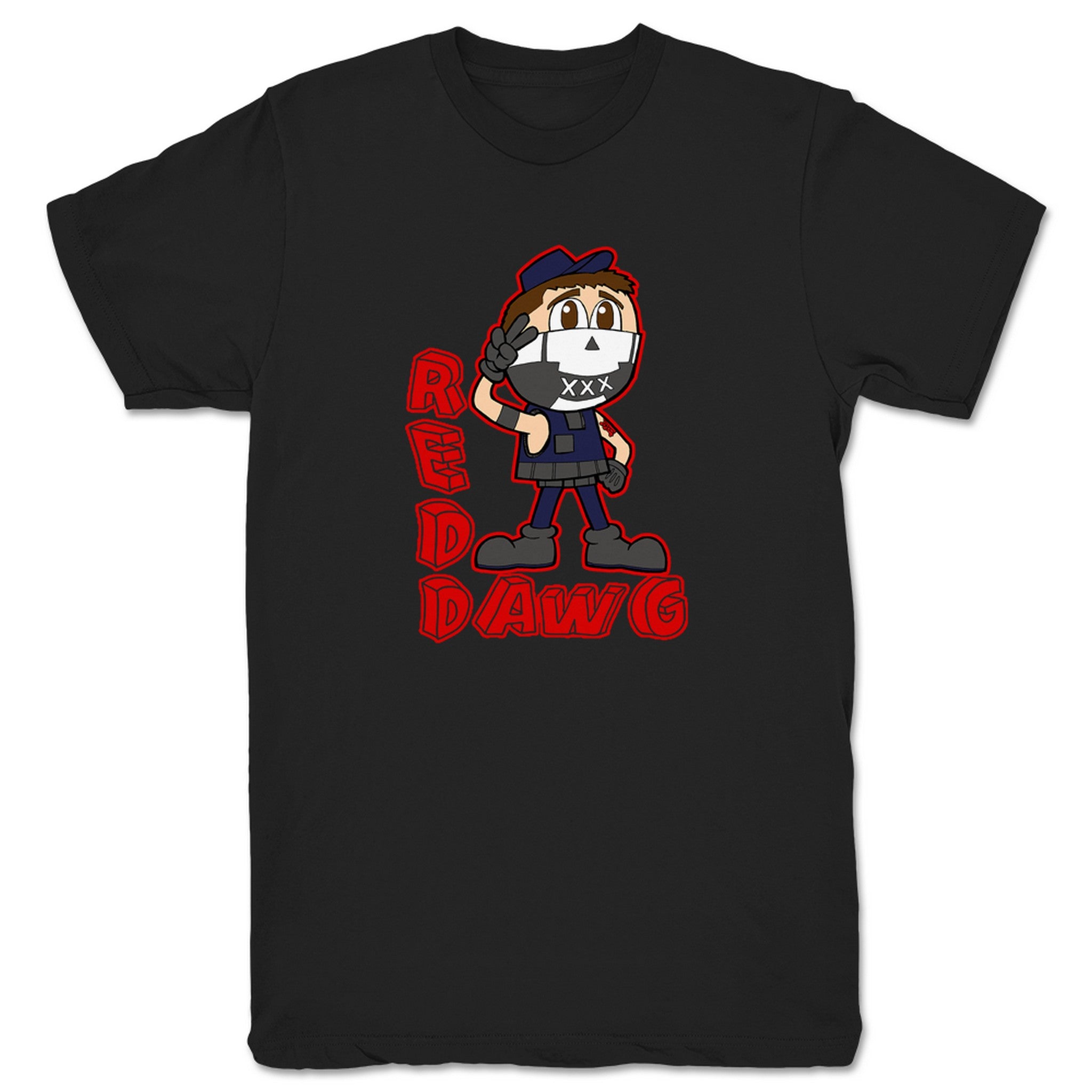 Red Dawg Kawaii Keiki Unisex Tee Black