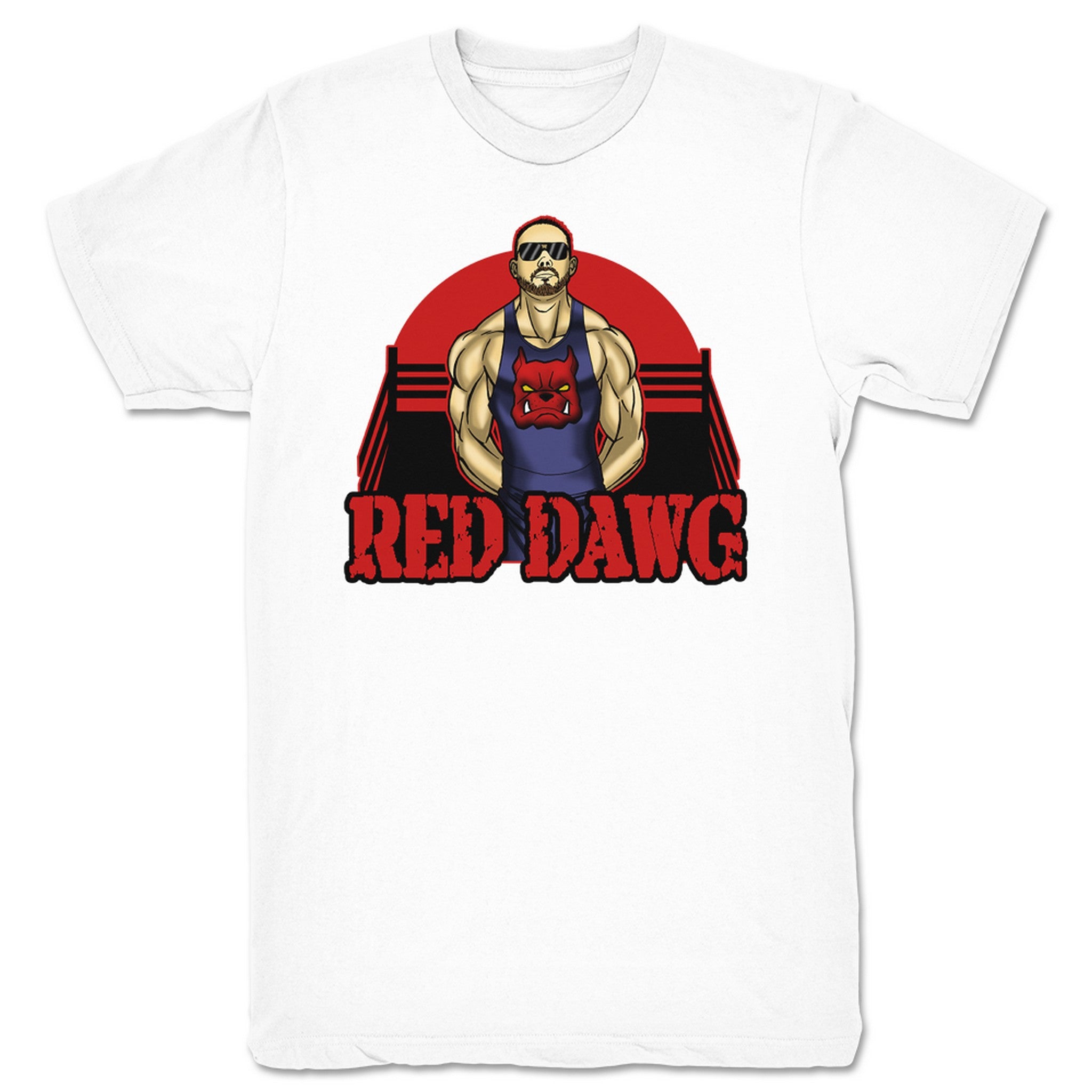 Red Dawg Target Acquired Unisex Tee White