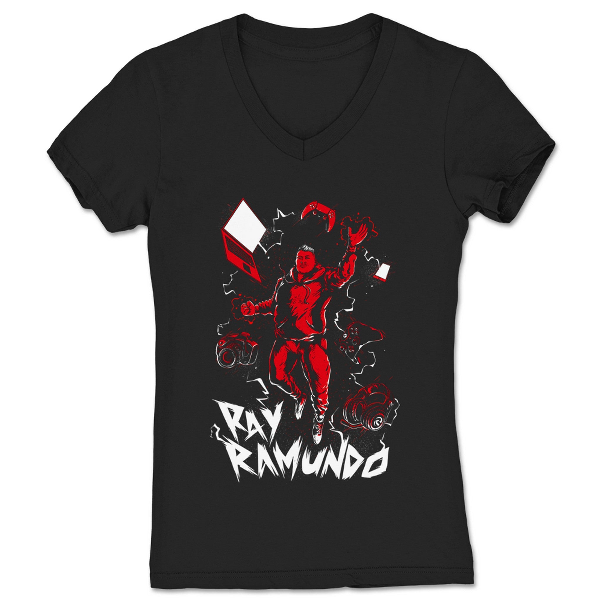 Respect the Craft The Law of Gaming Women's V-Neck Black