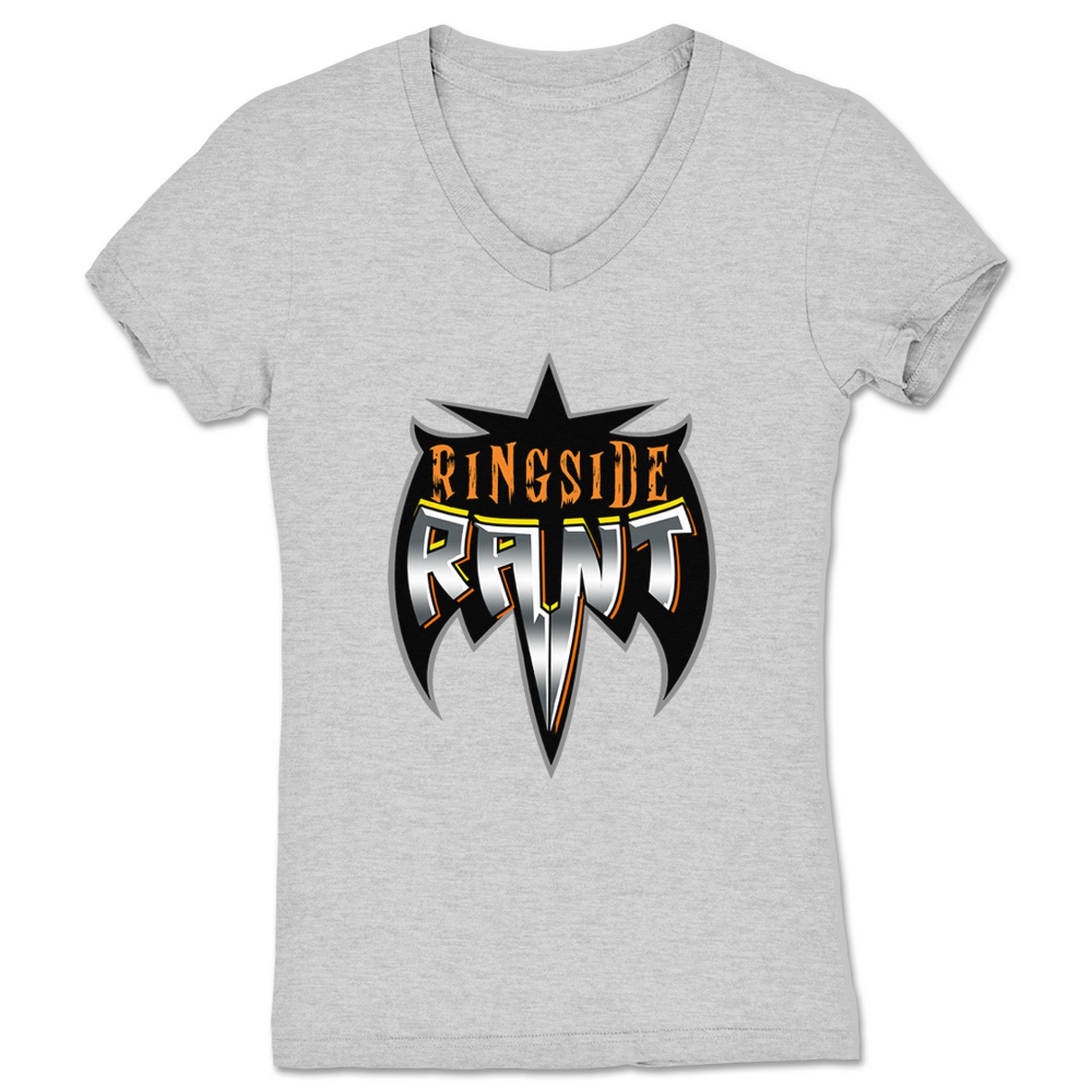 Ringside Rant Ringside Rant Havoc Women's V-Neck Heather Grey