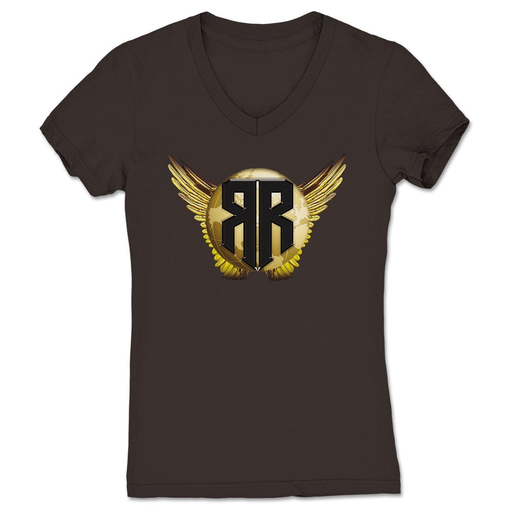 Ringside Rant Ringside Rant Women's V-Neck Brown