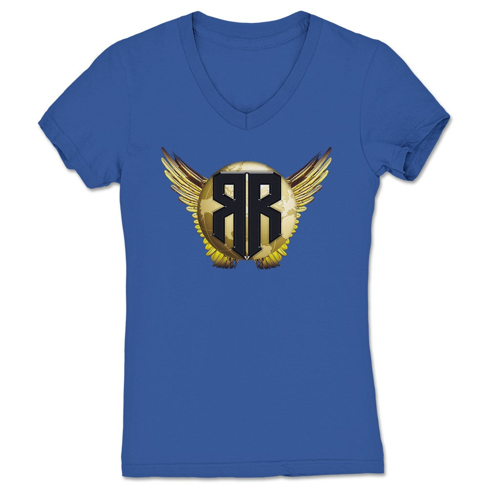 Ringside Rant Ringside Rant Women's V-Neck Royal Blue