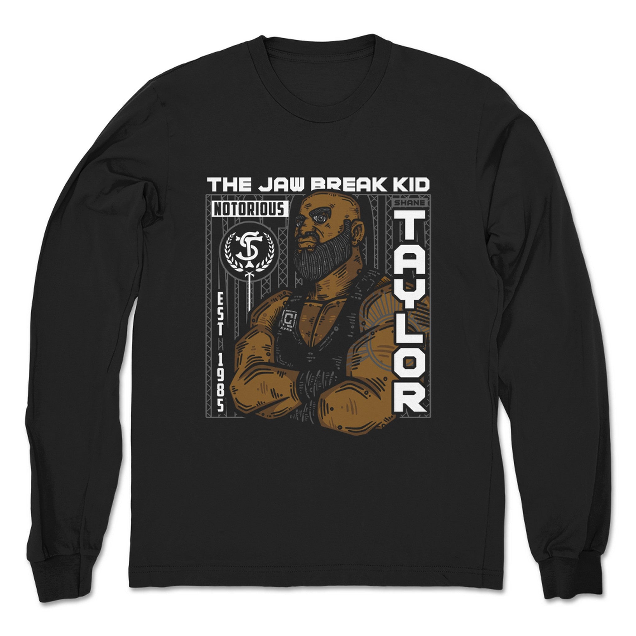 Shane Taylor Promotions Jaw Break Kid 2 Unisex Long Sleeve Black