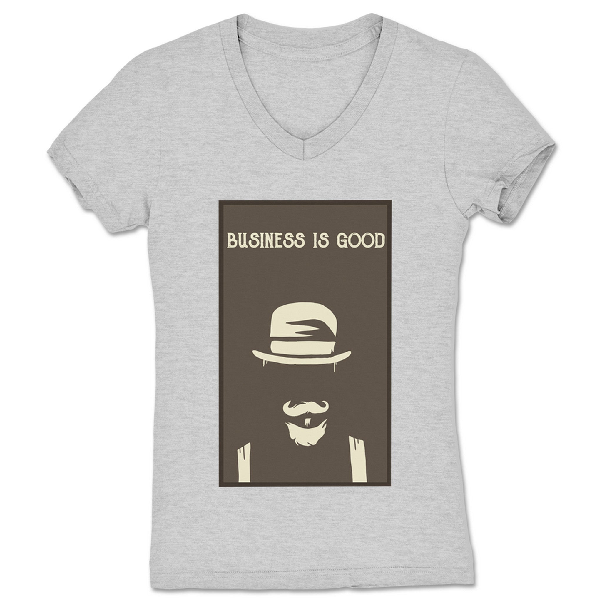 Sonny Defarge Sonny Defarge Frame Women's V-Neck Heather Grey