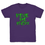 Stevie Bae Knoxx  Youth Tee Purple