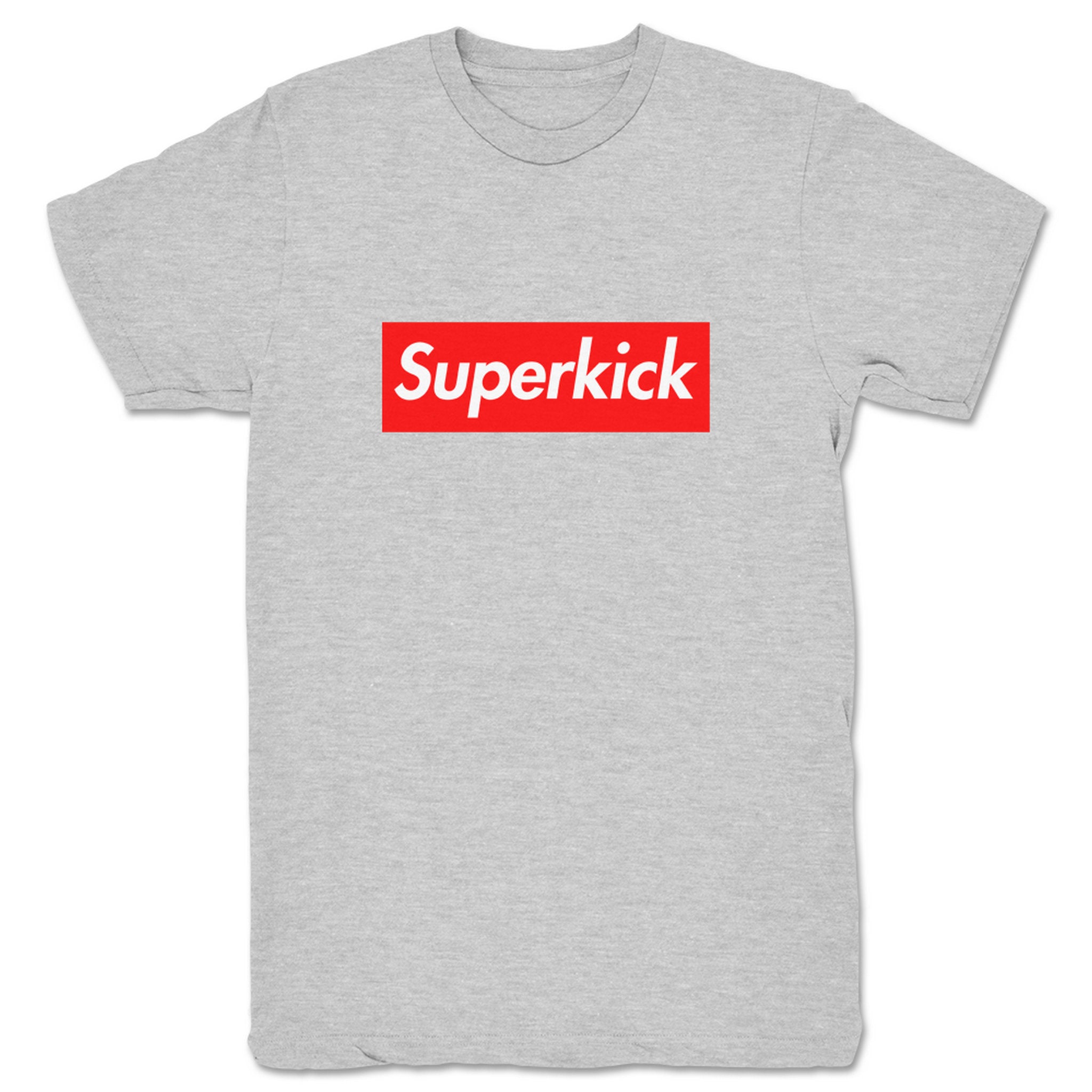 Superkick Foundation Superkick Supreme Unisex Tee Heather Grey