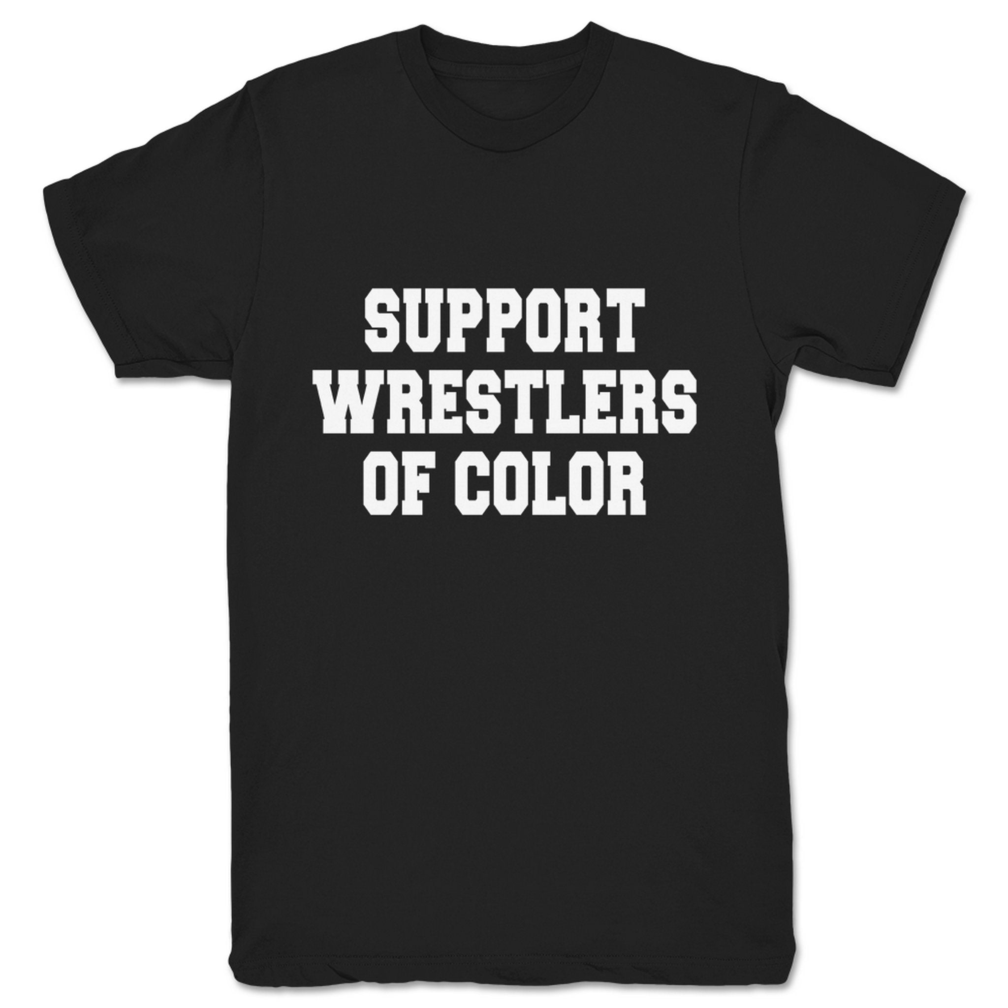 Superkick Foundation Support Wrestlers of Color Unisex Tee Black