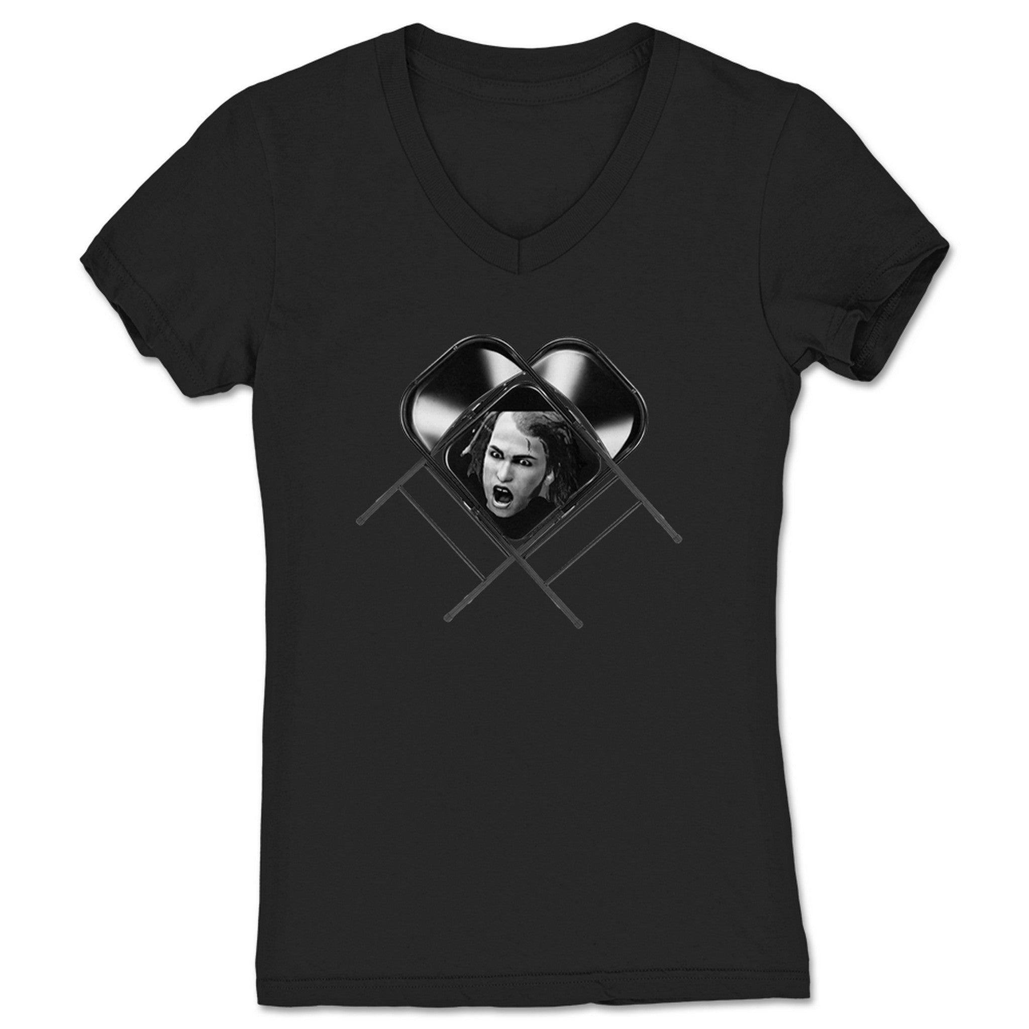 The Con-Fusion Podcast The Con-Fusion Podcast Flag Women's V-Neck Black