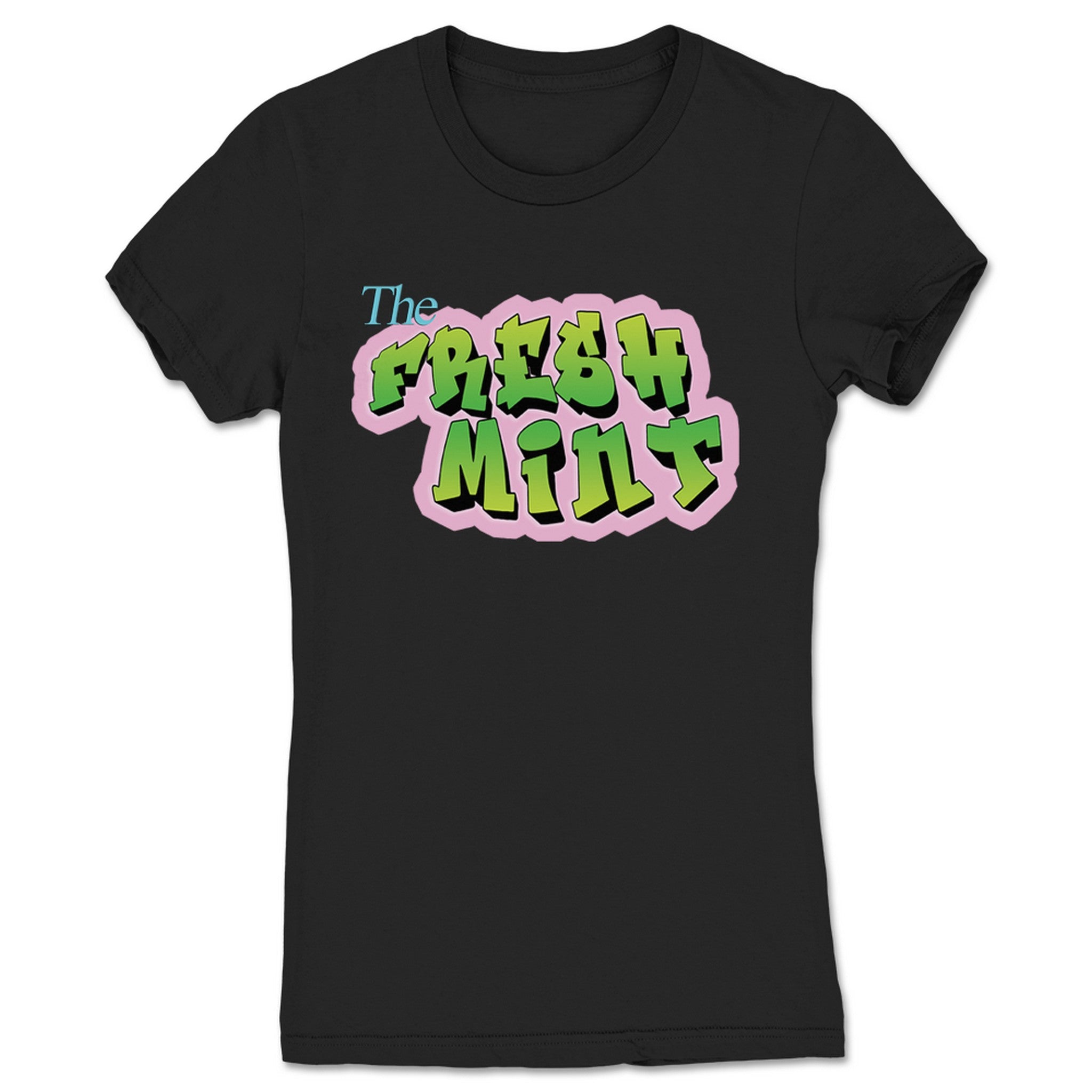 The Fresh Mint The Fresh Mint of Bel-Air Women's Tee Black