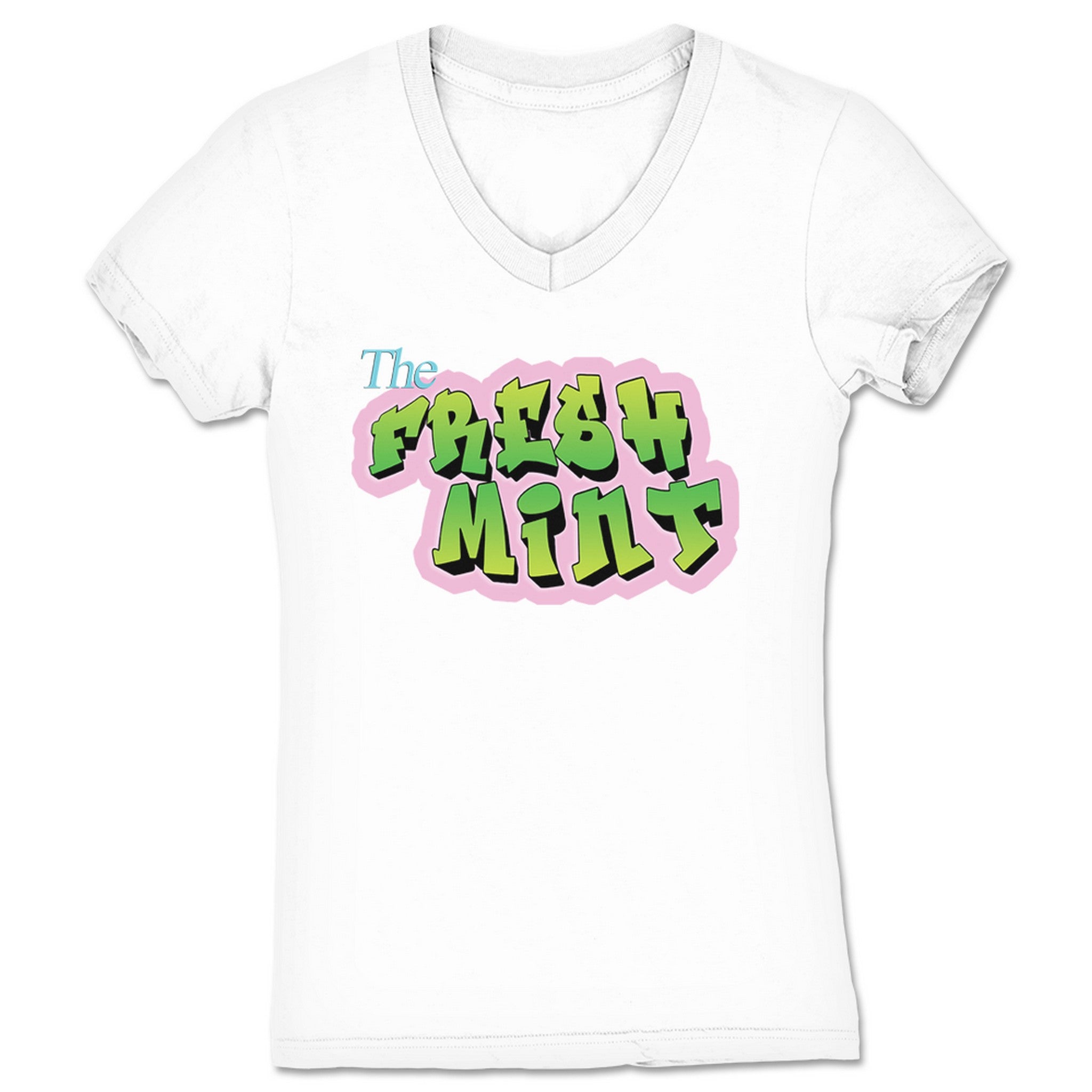 The Fresh Mint The Fresh Mint of Bel-Air Women's V-Neck White
