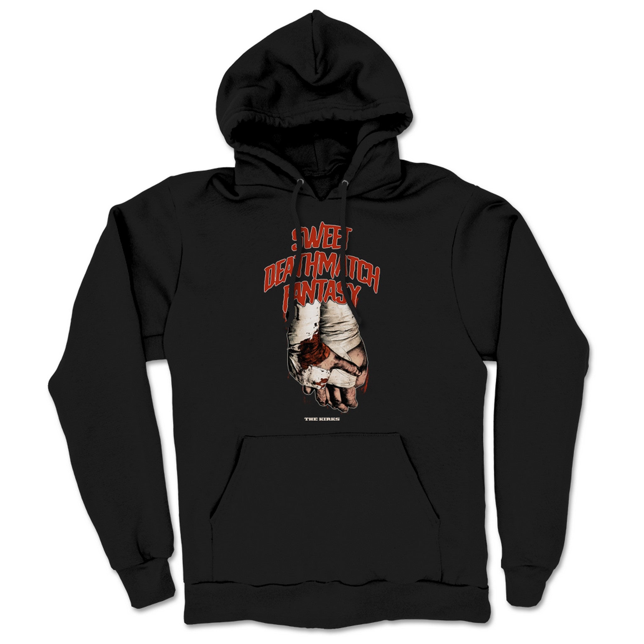 The Kirks Deathmatch Fantasy Midweight Pullover Hoodie Black