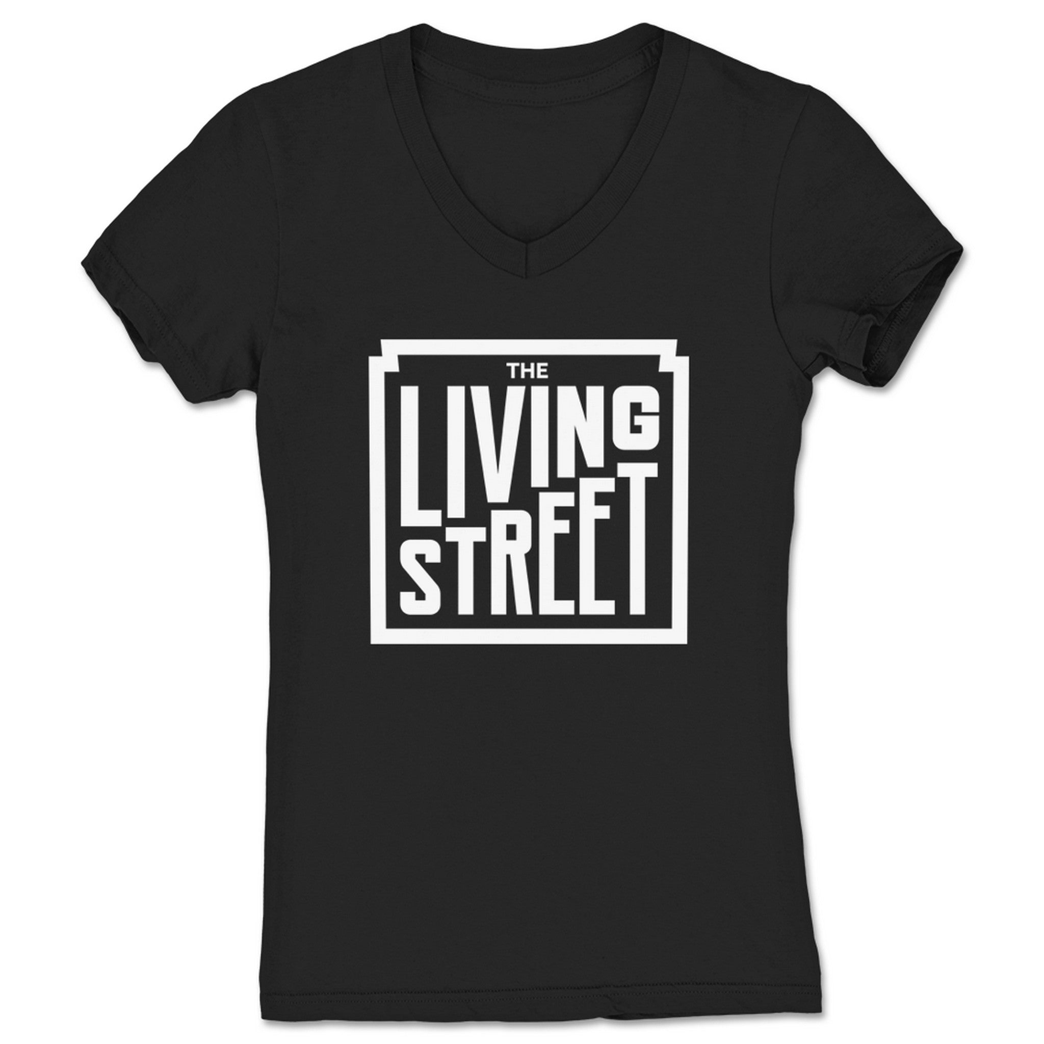 The Living Street New Edition Women's V-Neck Black