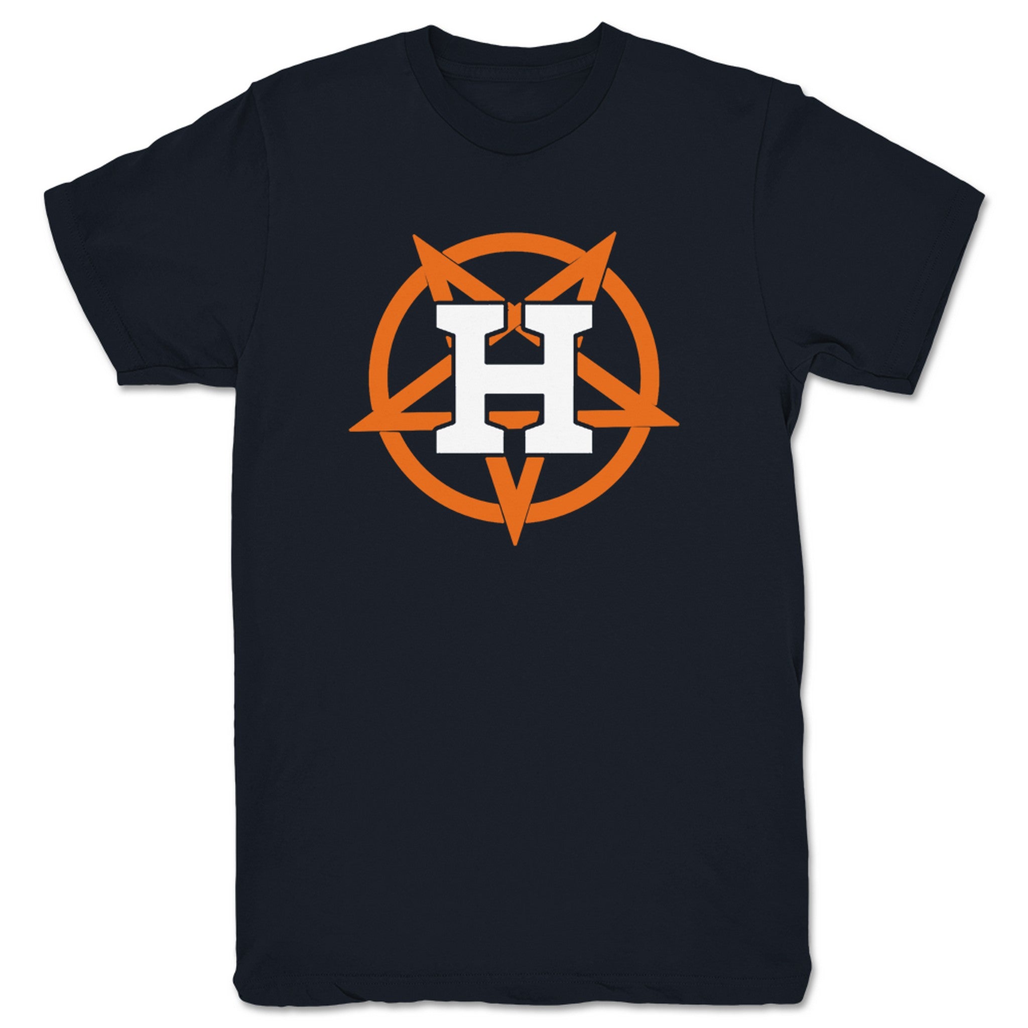 The Mosh Network Houston Mosh Astros Unisex Tee Navy
