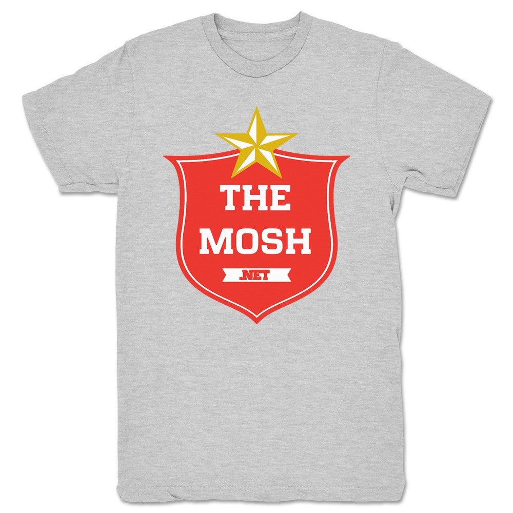 The Mosh Network Mosh Lone Star Unisex Tee Heather Grey
