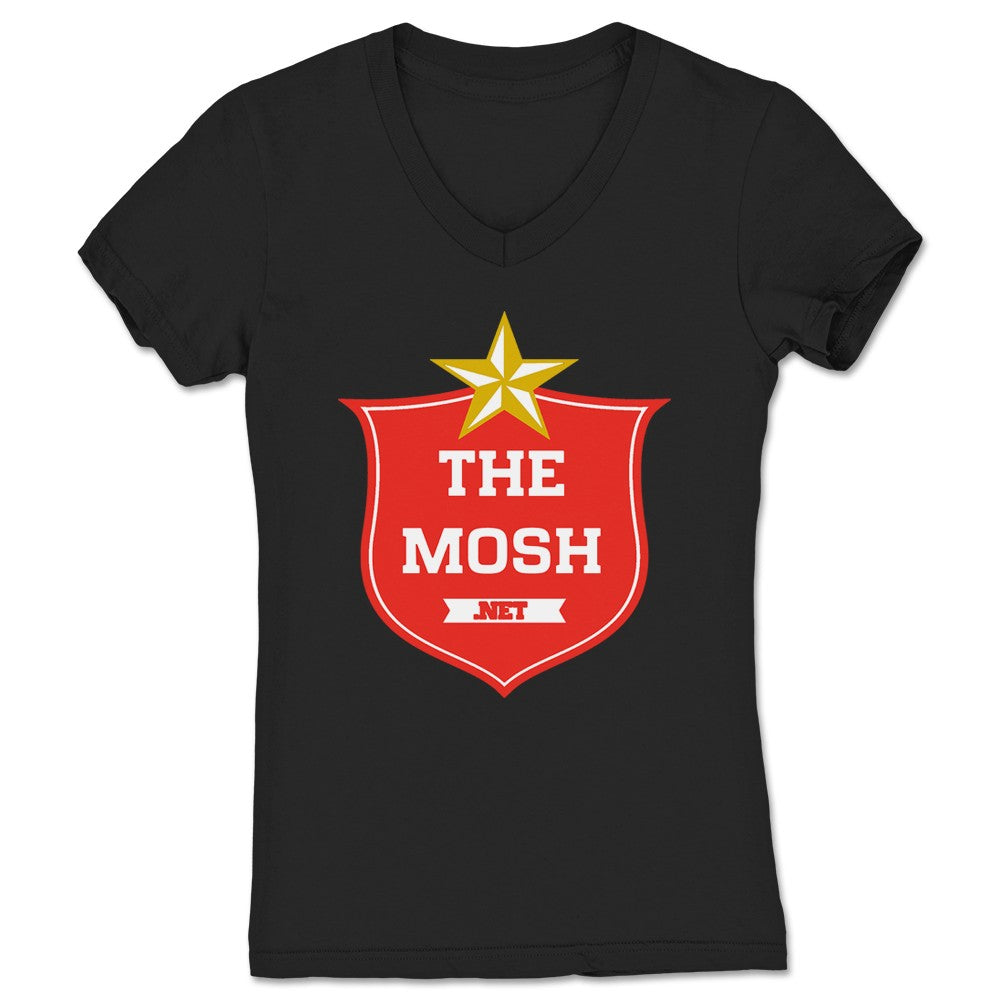 The Mosh Network Mosh Lone Star Women's V-Neck Black