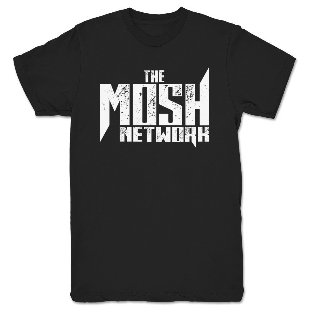The Mosh Network The Mosh Network Logo Unisex Tee Black